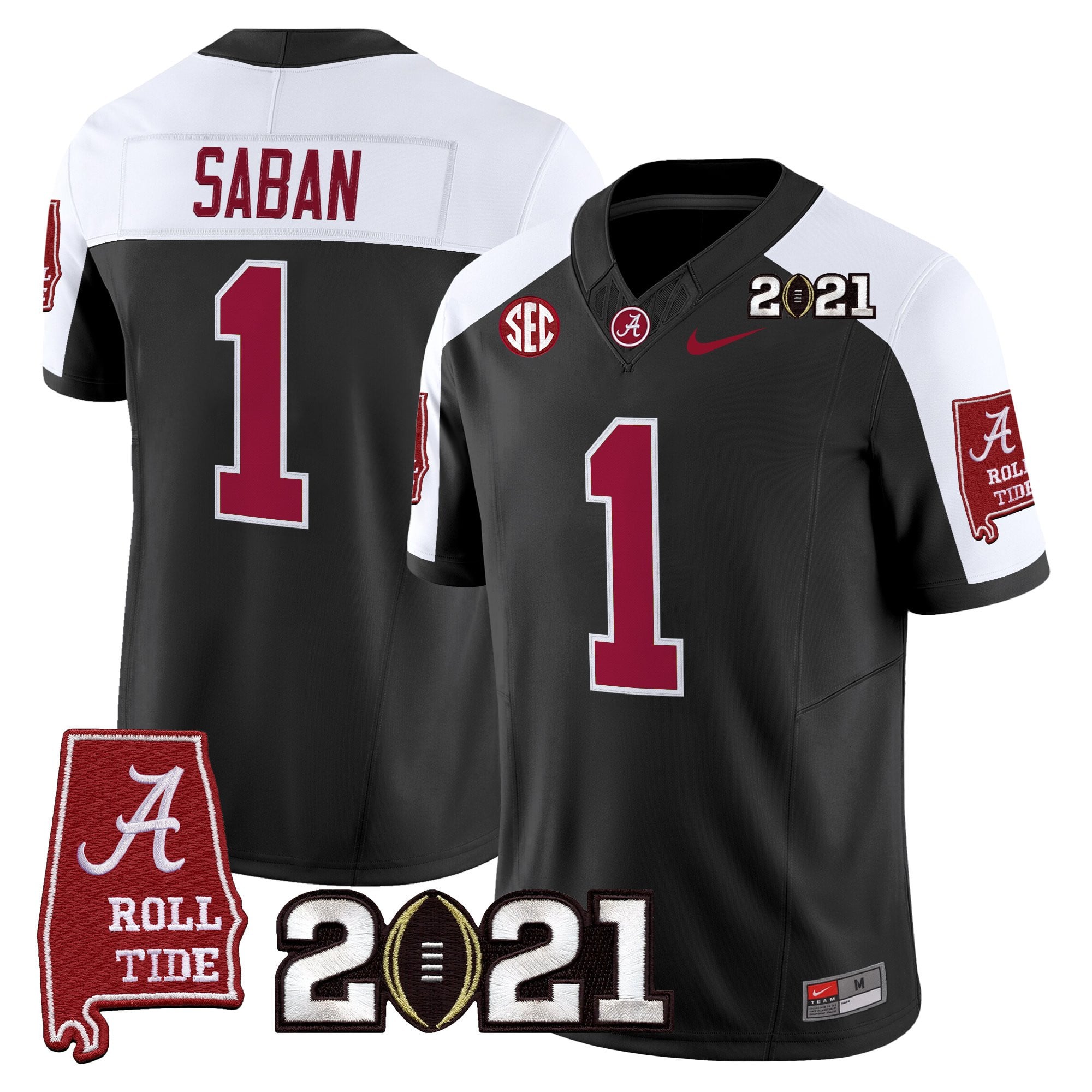 Women's Alabama Crimson Tide '2021 CFP National Championship' Vapor Limited Jersey - Alabama Map - All Stitched