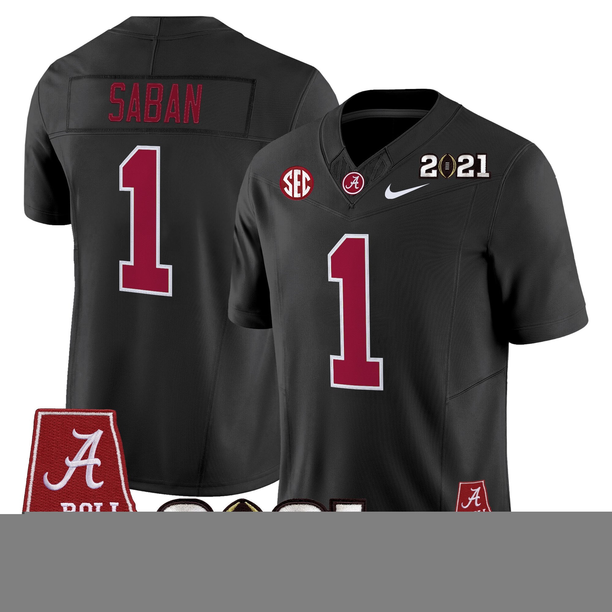 Women's Alabama Crimson Tide '2021 CFP National Championship' Vapor Limited Jersey - Alabama Map - All Stitched