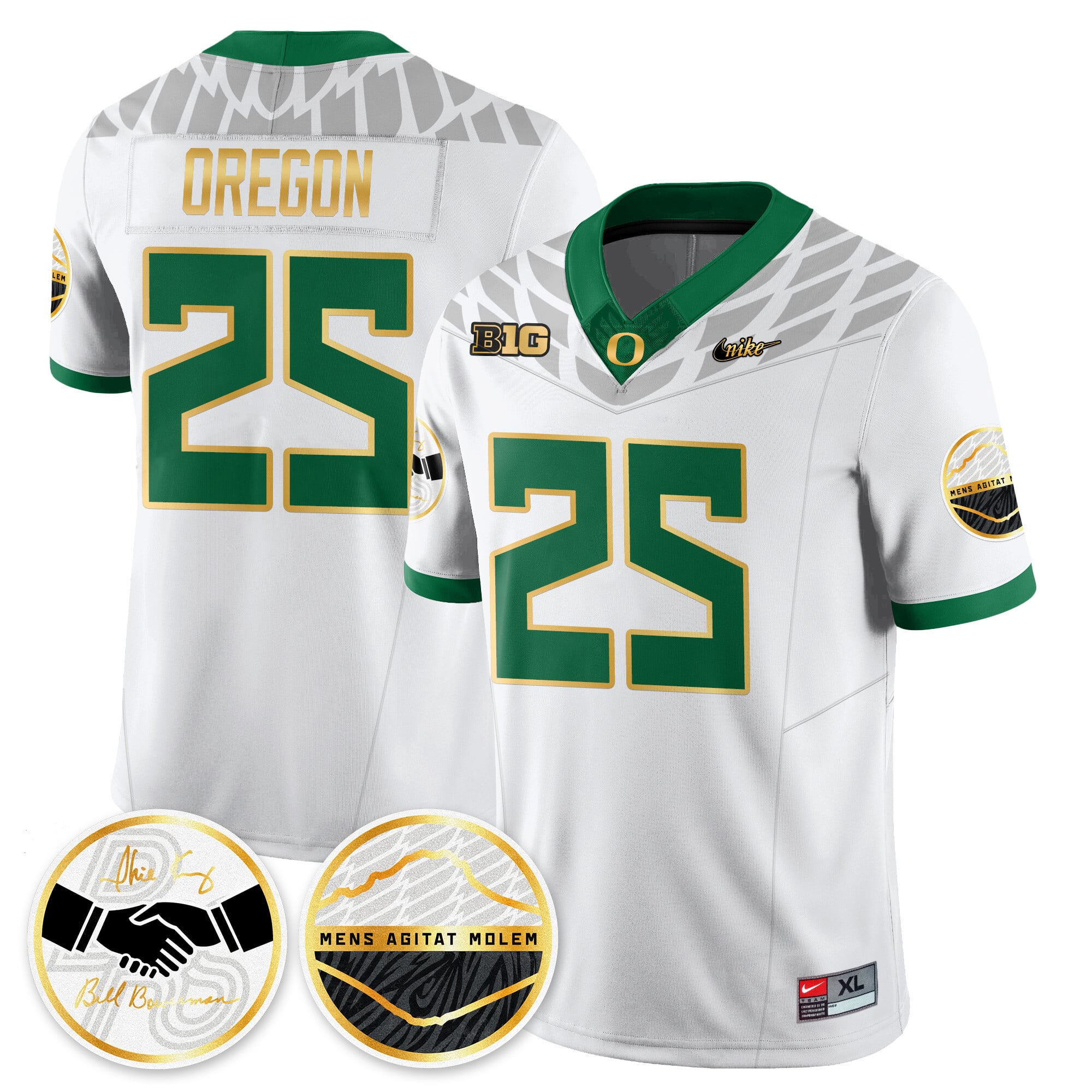 Women's Oregon Ducks 2025 "Shoe Duck" Jersey - All Stitched