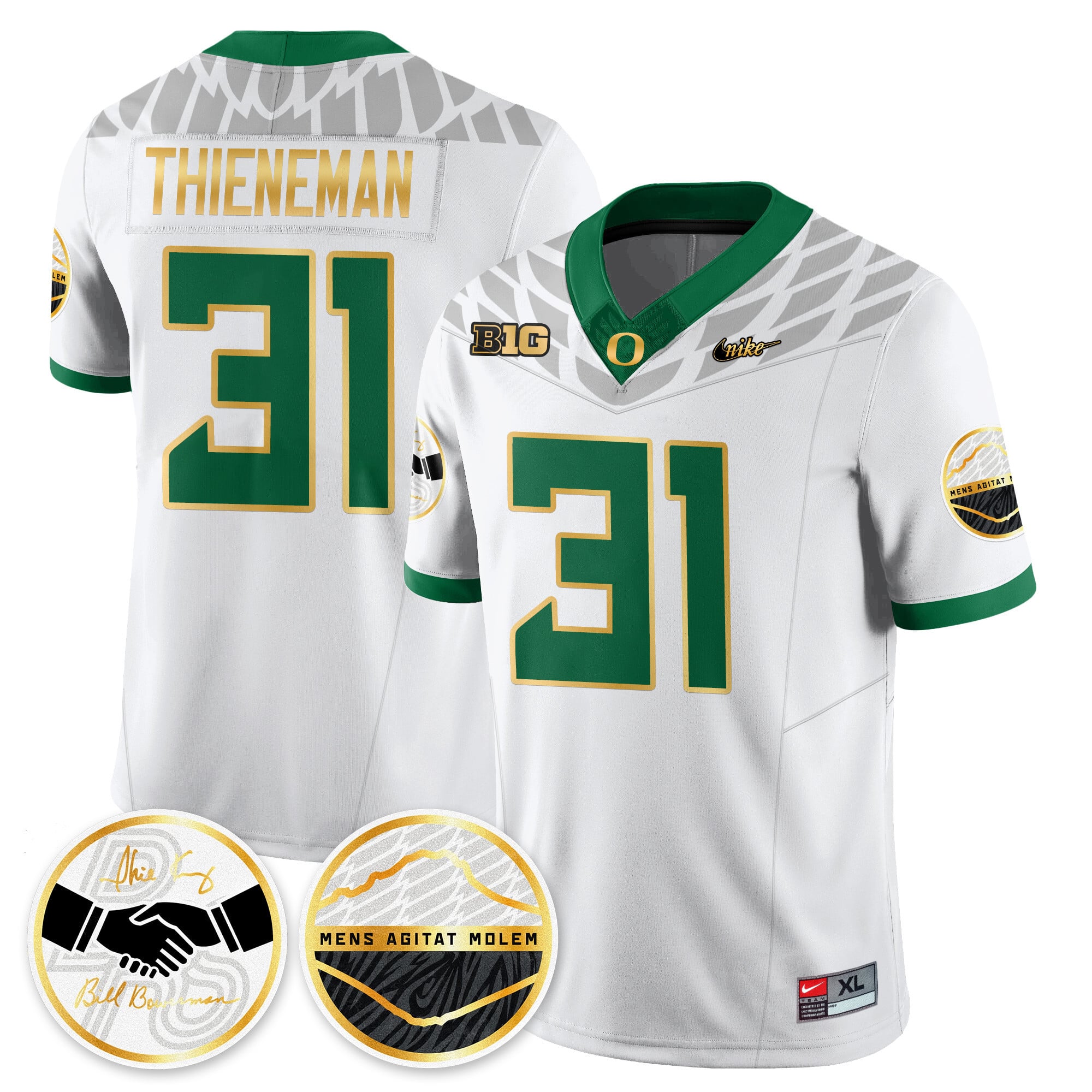 Women's Oregon Ducks 2025 "Shoe Duck" Jersey - All Stitched