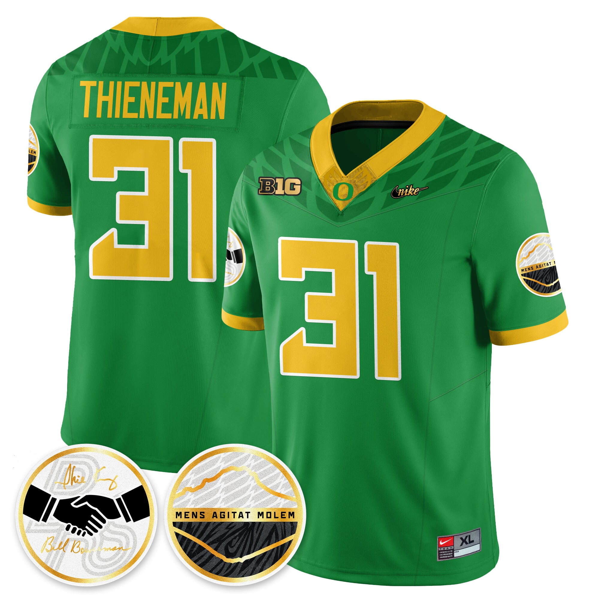 Women's Oregon Ducks 2025 "Shoe Duck" Jersey - All Stitched