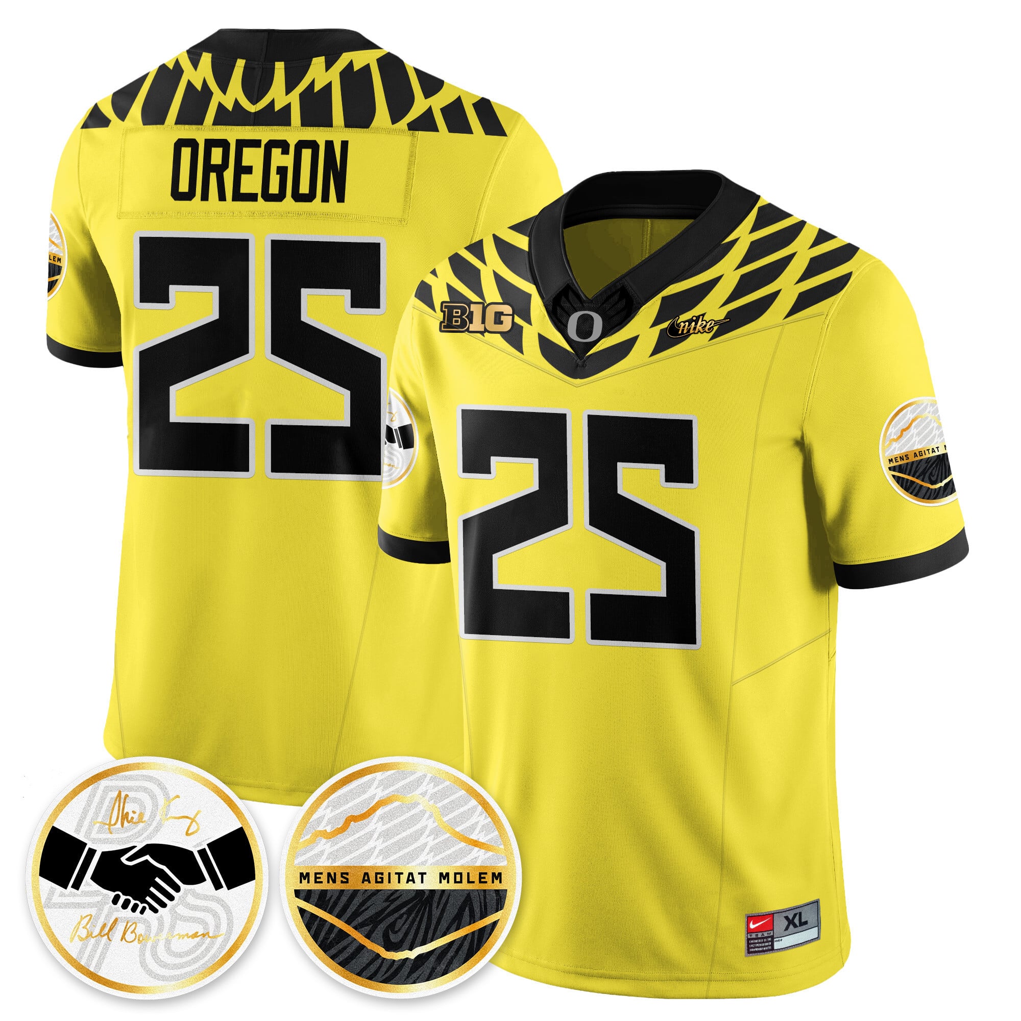 Women's Oregon Ducks 2025 "Shoe Duck" Jersey - All Stitched