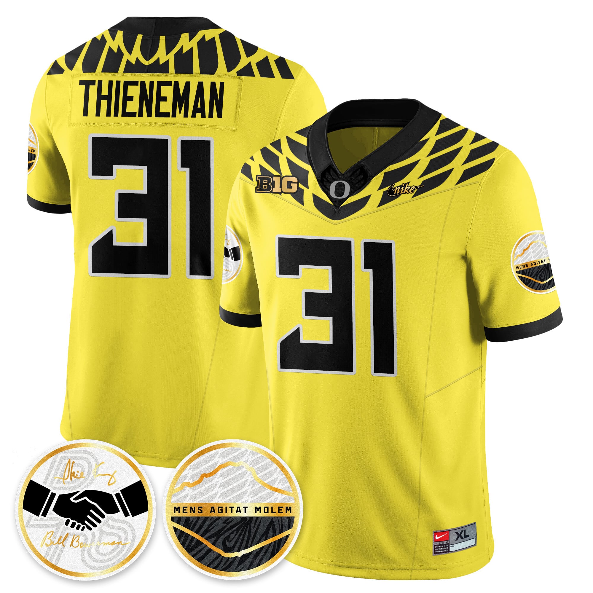 Women's Oregon Ducks 2025 "Shoe Duck" Jersey - All Stitched