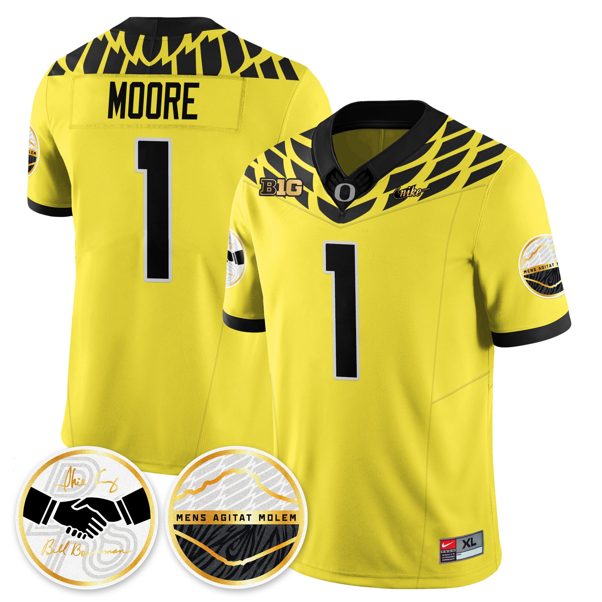 Women's Oregon Ducks 2025 "Shoe Duck" Jersey - All Stitched