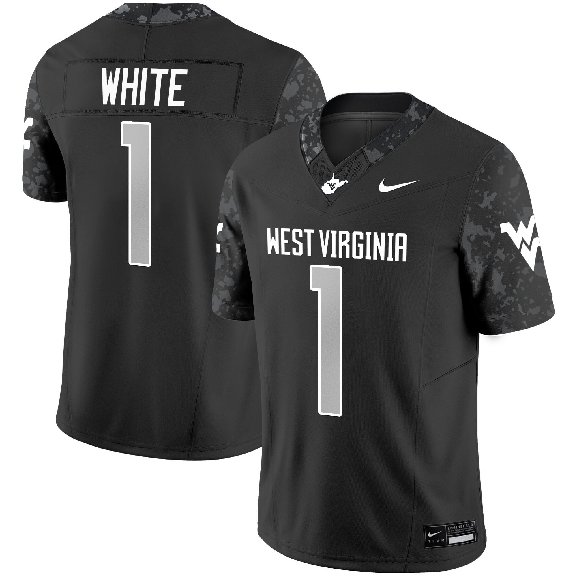 Women's West Virginia Mountaineers 2025 Vapor Limited Jersey - All Stitched