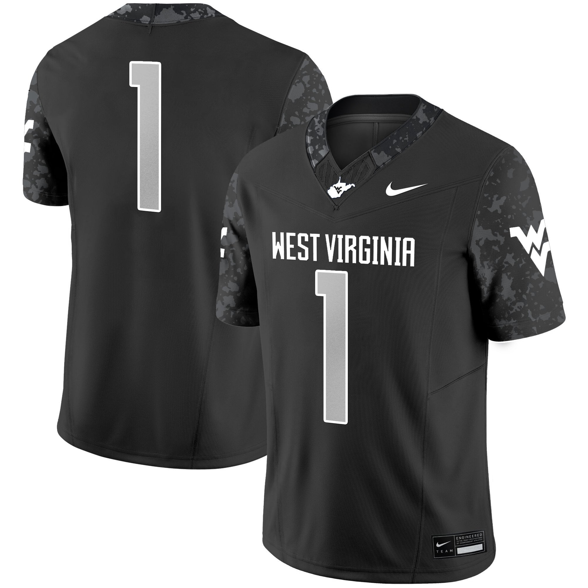 Women's West Virginia Mountaineers 2025 Vapor Limited Jersey - All Stitched