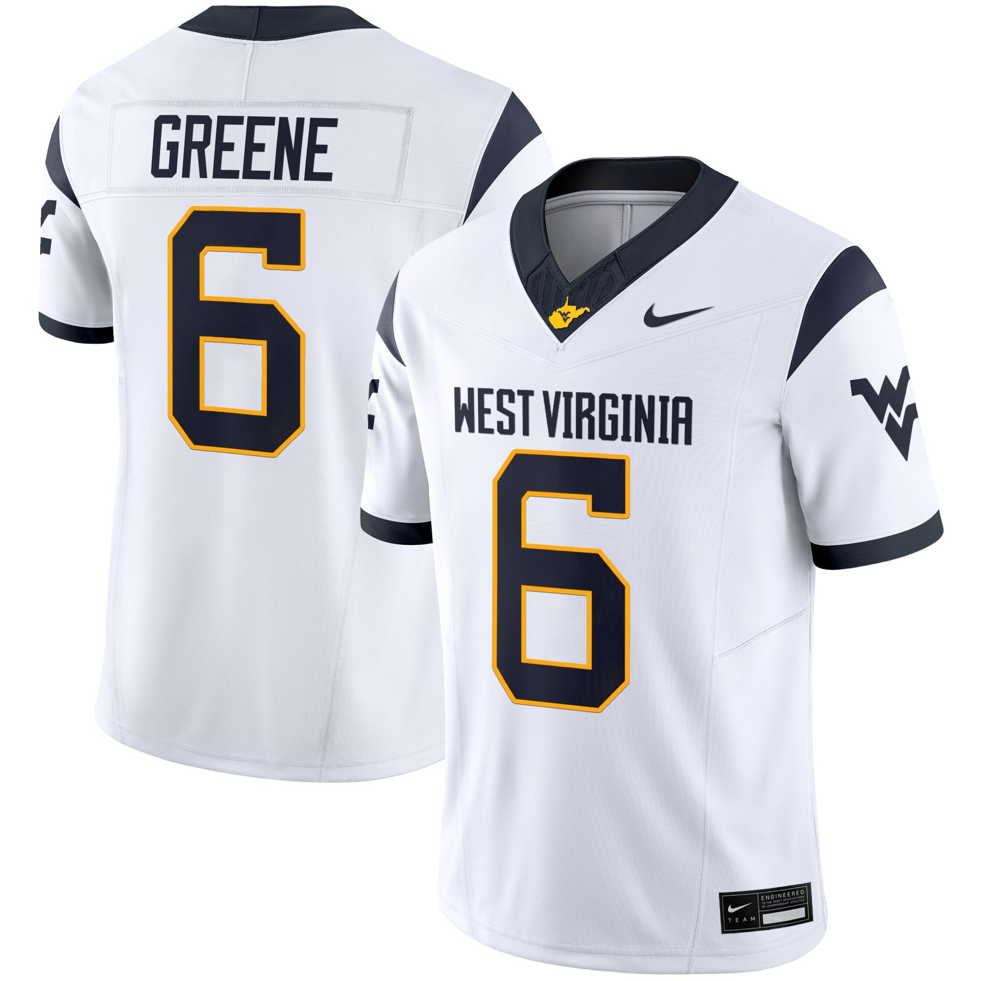 Women's West Virginia Mountaineers 2025 Vapor Limited Jersey - All Stitched