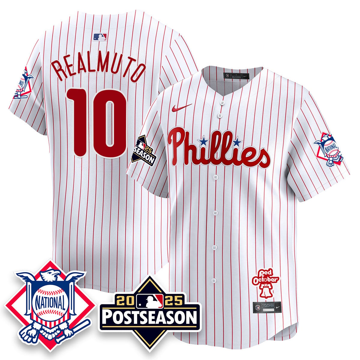 Women's Philadelphia Phillies 2025 Postseason Jersey - All Stitched