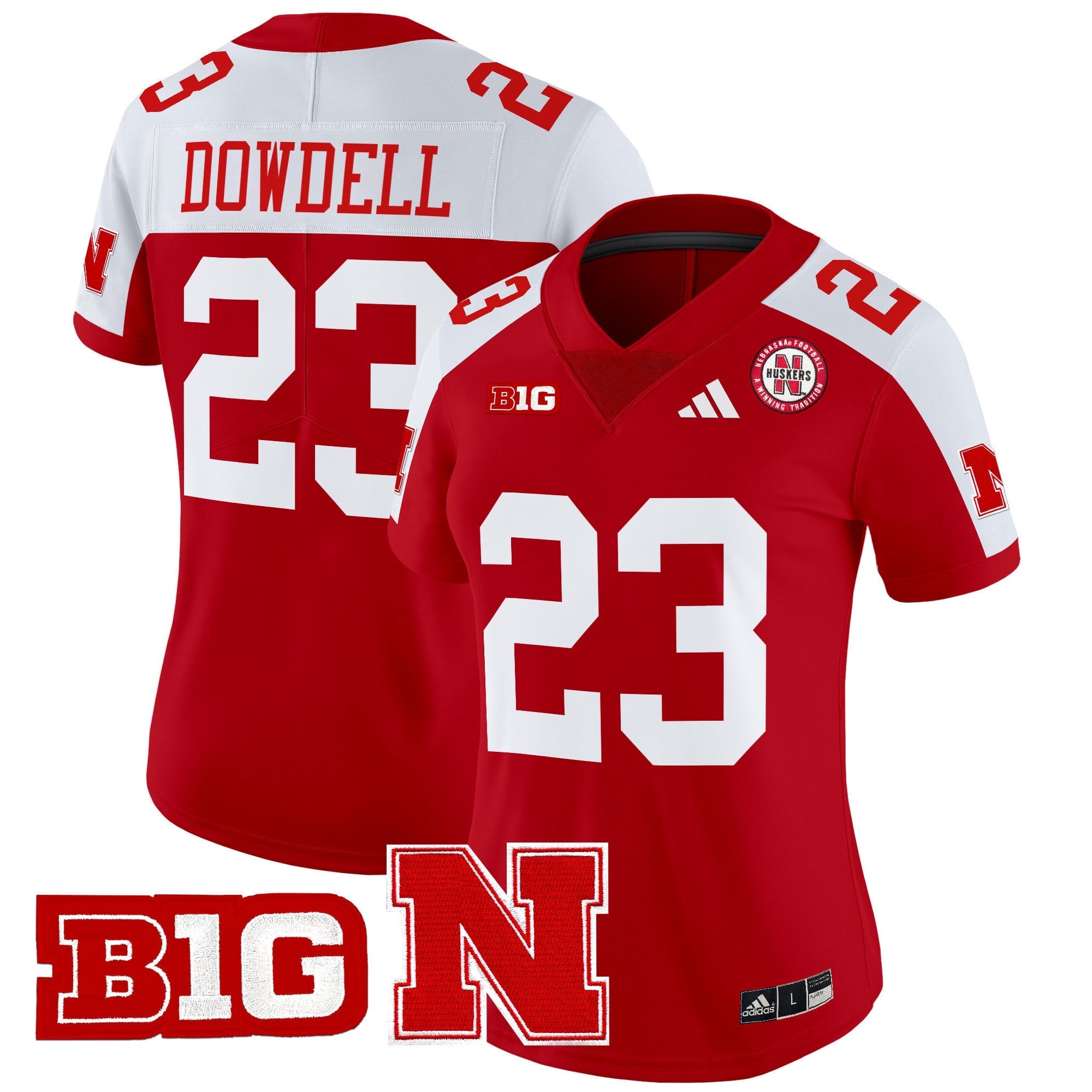 Women's Nebraska Cornhuskers 2024 Vapor Limited Jersey - All Stitched