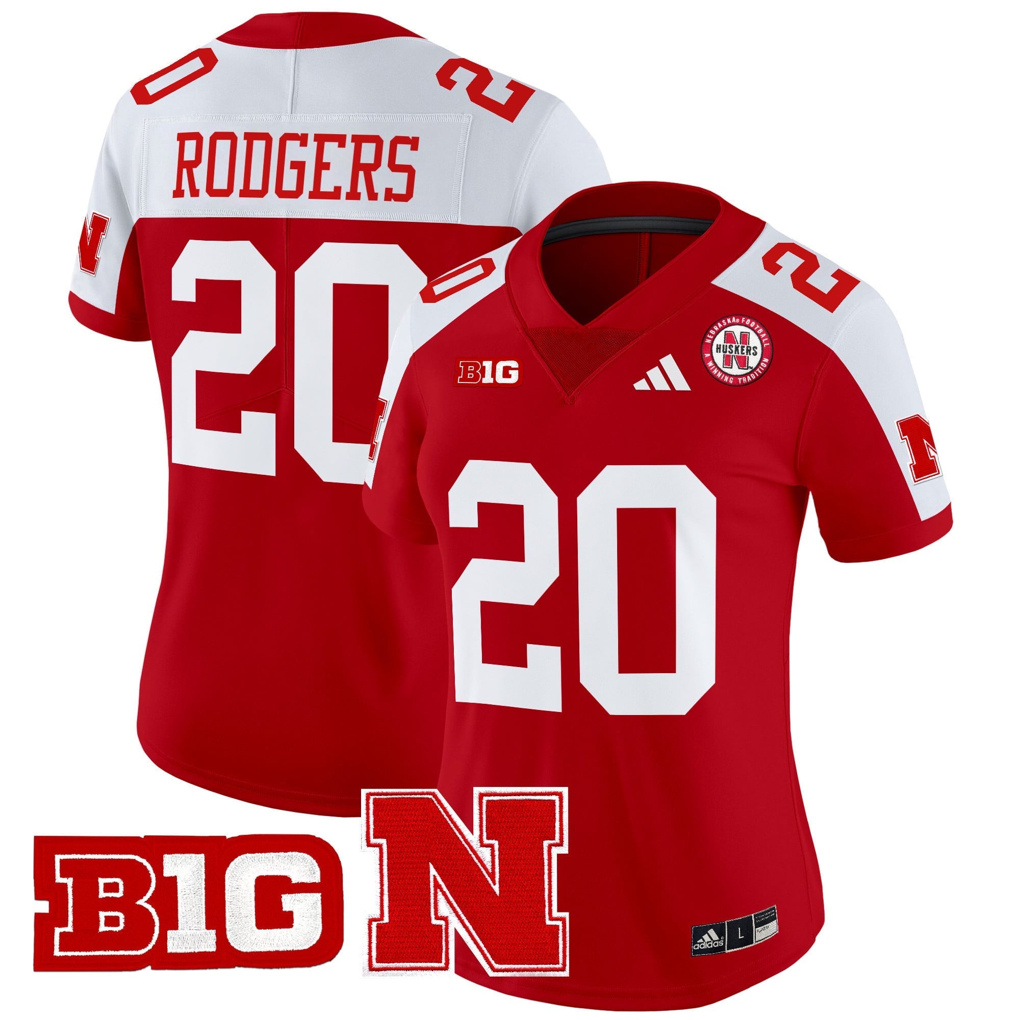 Women's Nebraska Cornhuskers 2024 Vapor Limited Jersey - All Stitched
