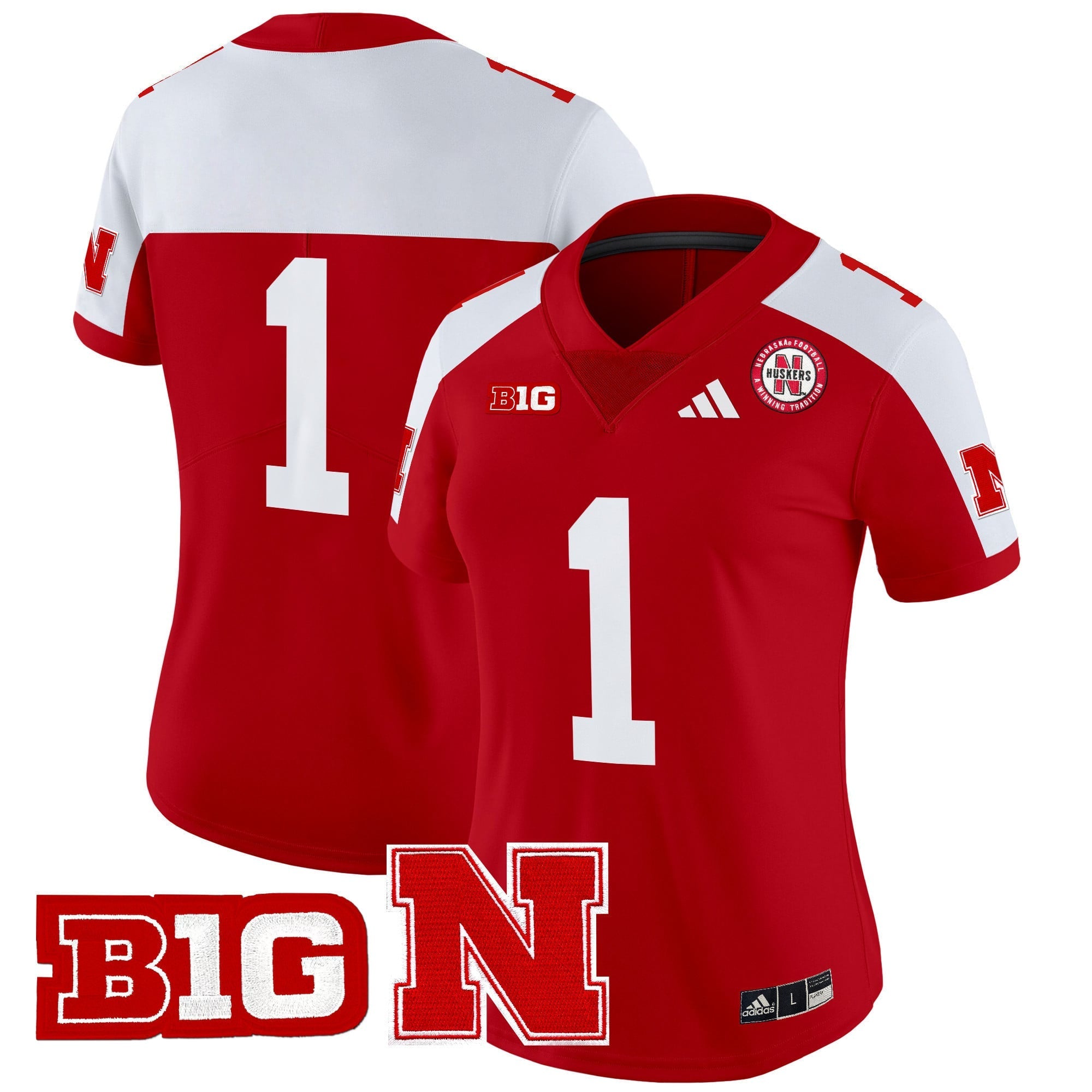 Women's Nebraska Cornhuskers 2024 Vapor Limited Jersey - All Stitched