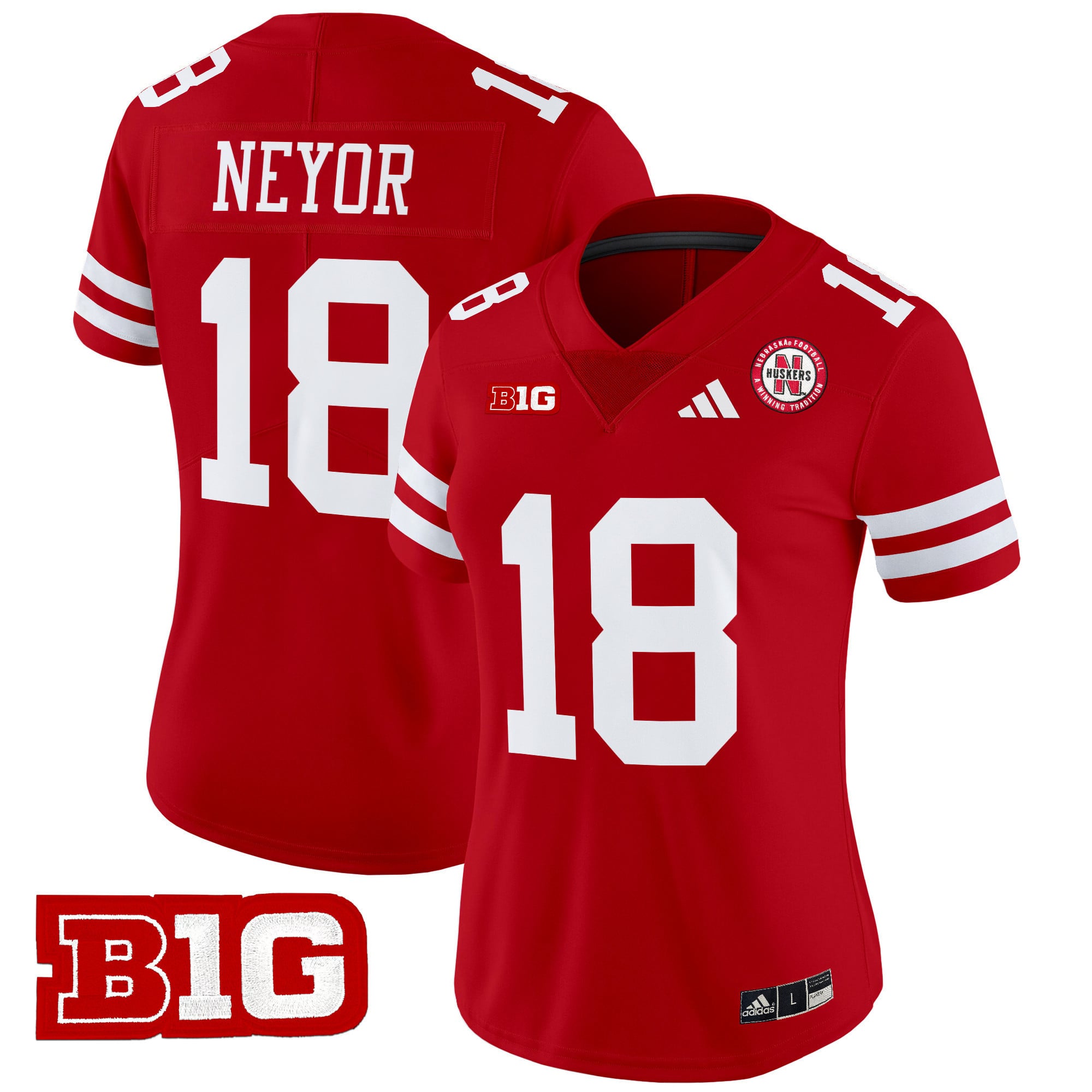 Women's Nebraska Cornhuskers 2024 Vapor Limited Jersey - All Stitched