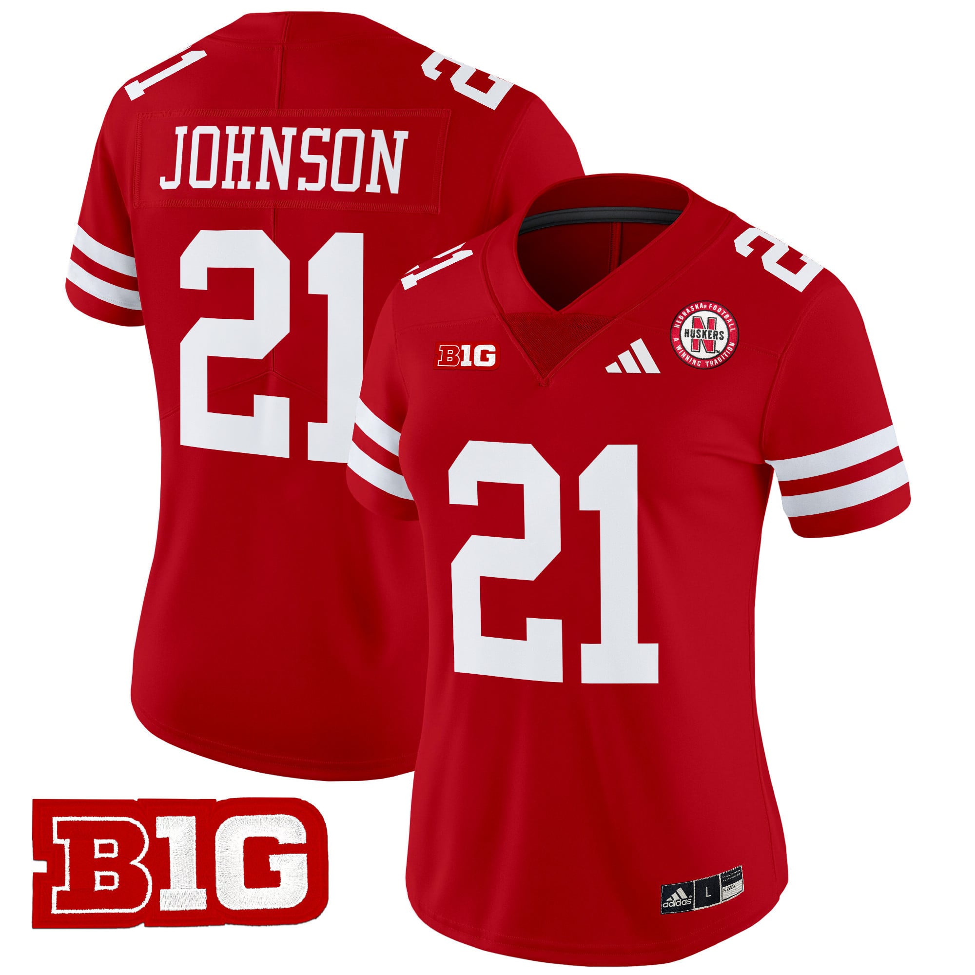 Women's Nebraska Cornhuskers 2024 Vapor Limited Jersey - All Stitched