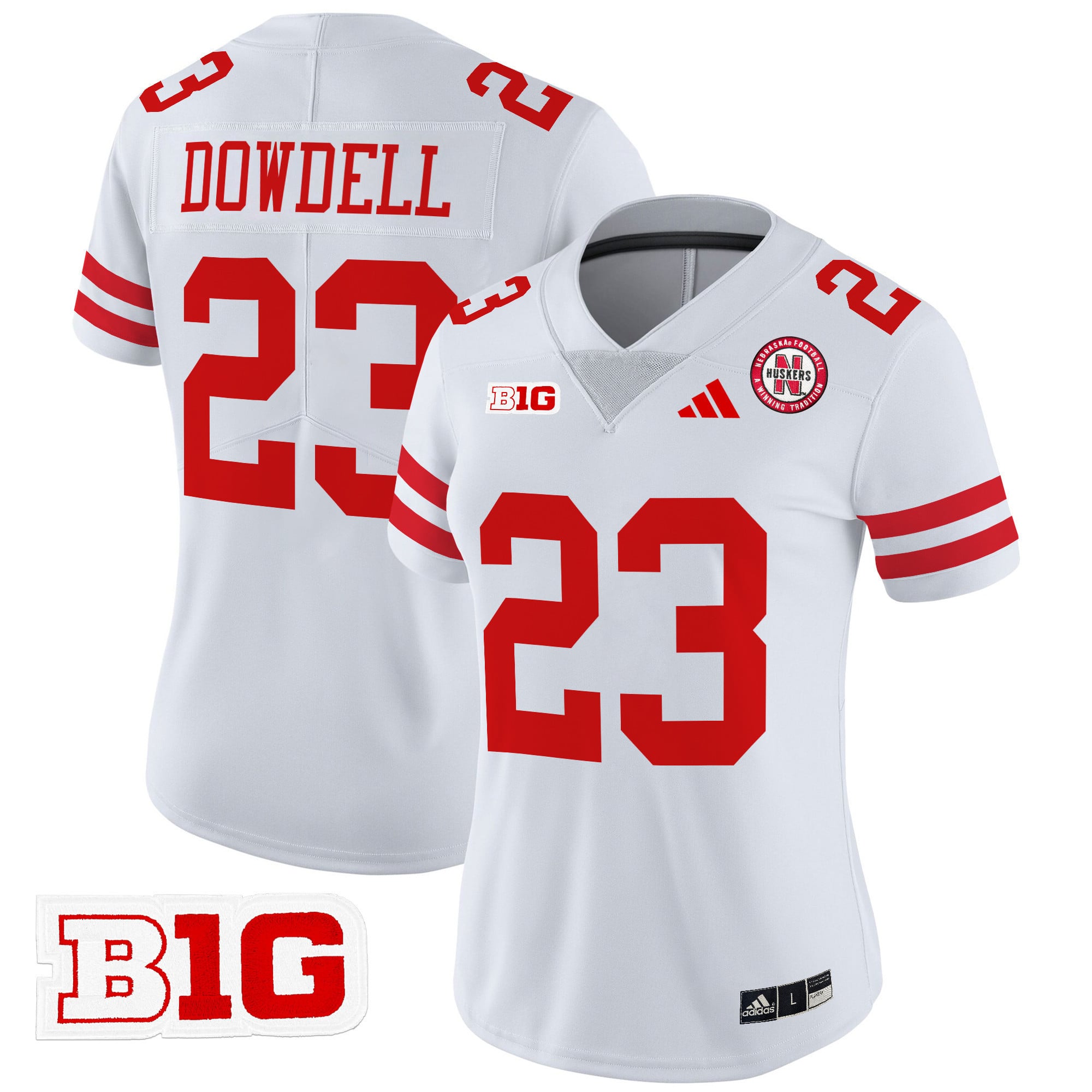 Women's Nebraska Cornhuskers 2024 Vapor Limited Jersey - All Stitched