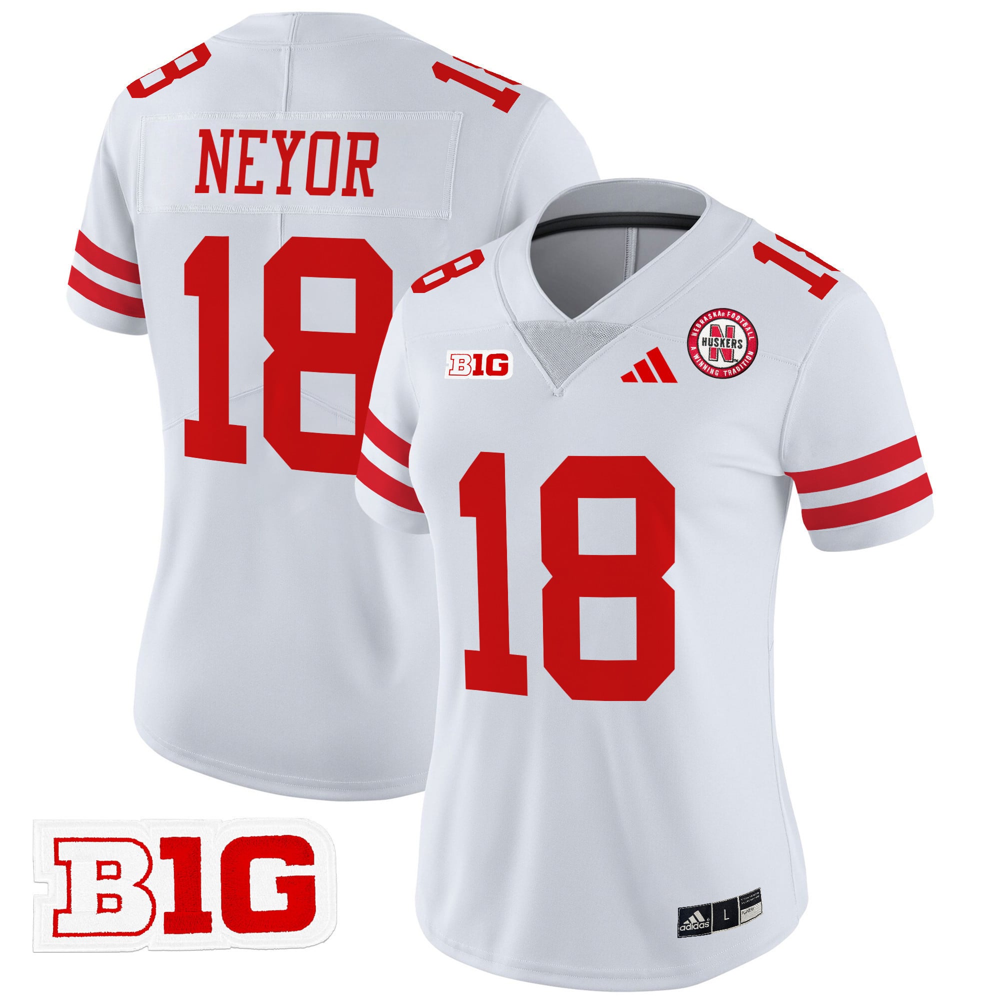 Women's Nebraska Cornhuskers 2024 Vapor Limited Jersey - All Stitched