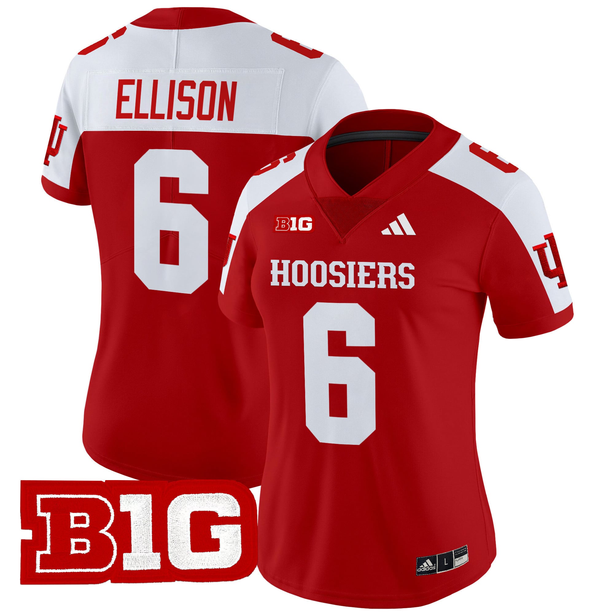 Women's Indiana Hoosiers 2024 Vapor Limited Jersey - All Stitched