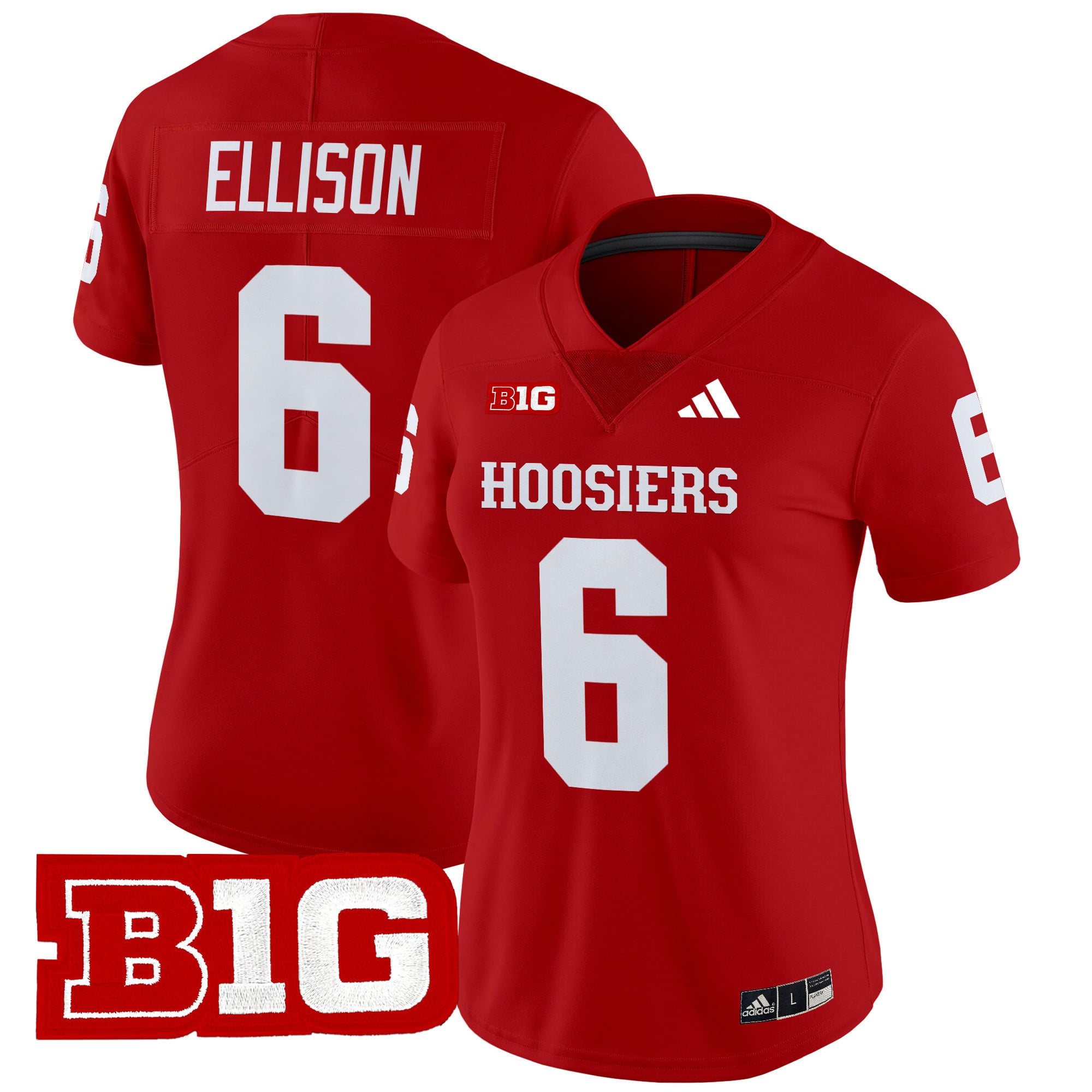 Women's Indiana Hoosiers 2024 Vapor Limited Jersey - All Stitched