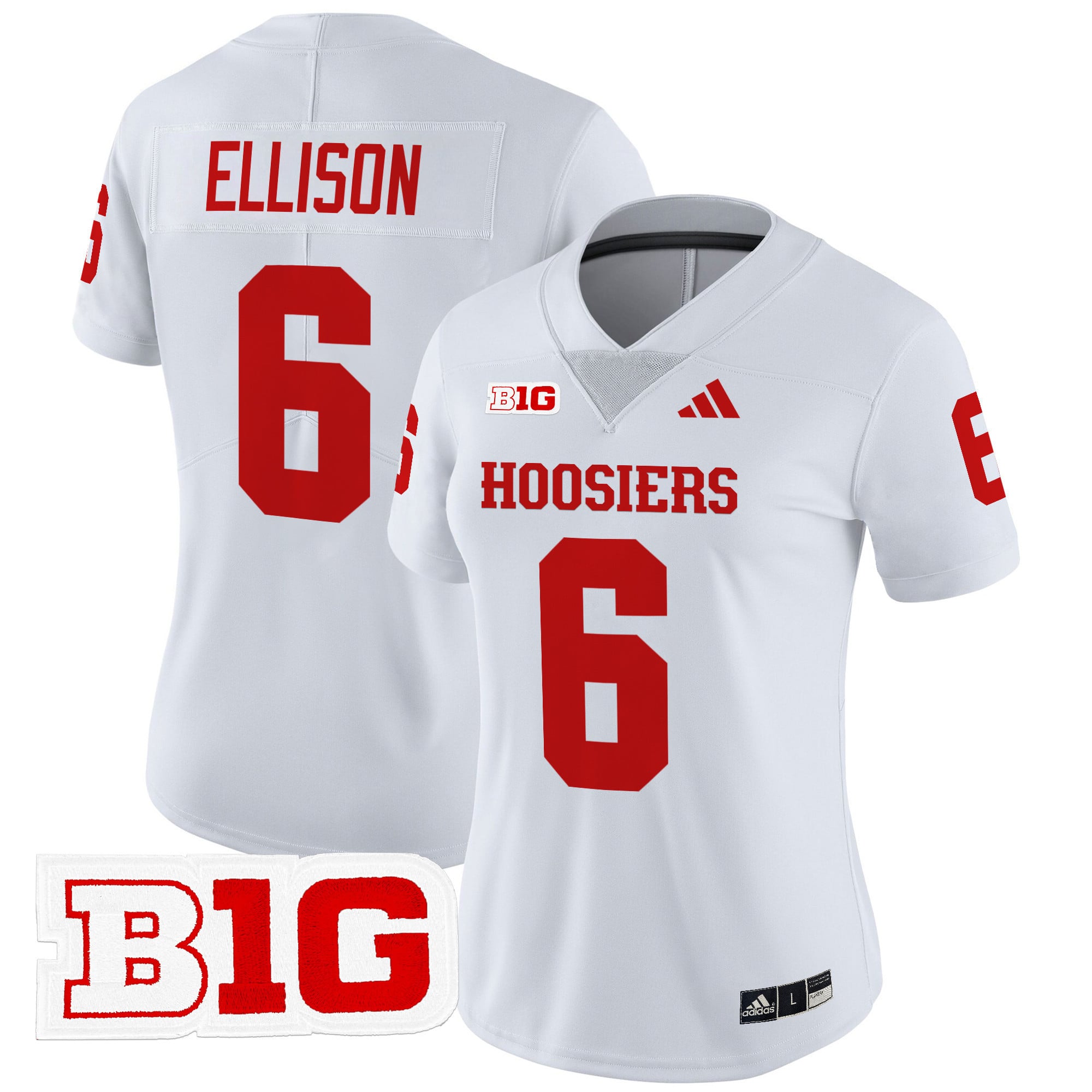 Women's Indiana Hoosiers 2024 Vapor Limited Jersey - All Stitched