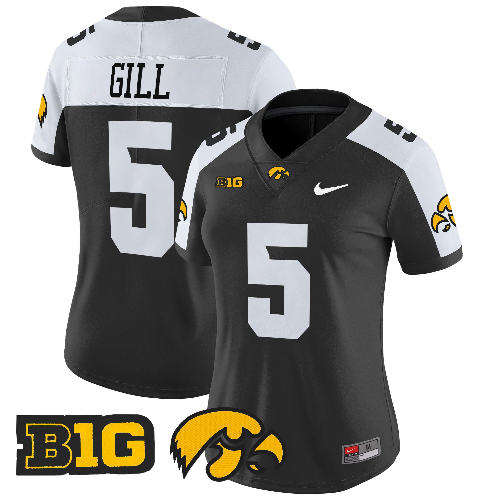 Women's Iowa Hawkeyes 2024 Vapor Limited Jersey - All Stitched