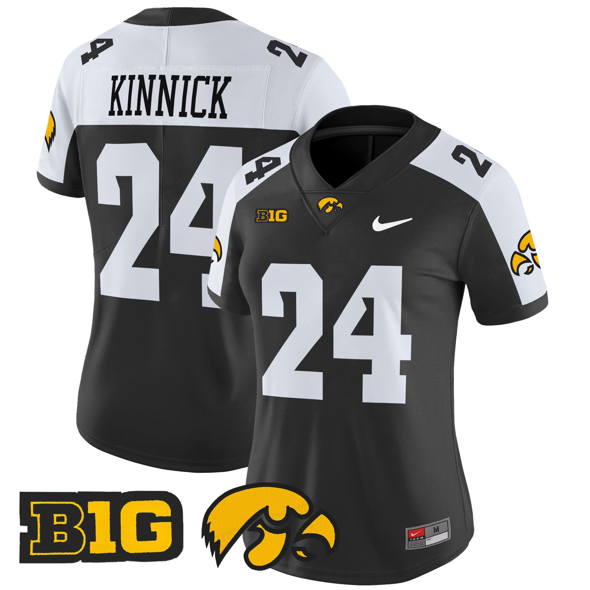 Women's Iowa Hawkeyes 2024 Vapor Limited Jersey - All Stitched