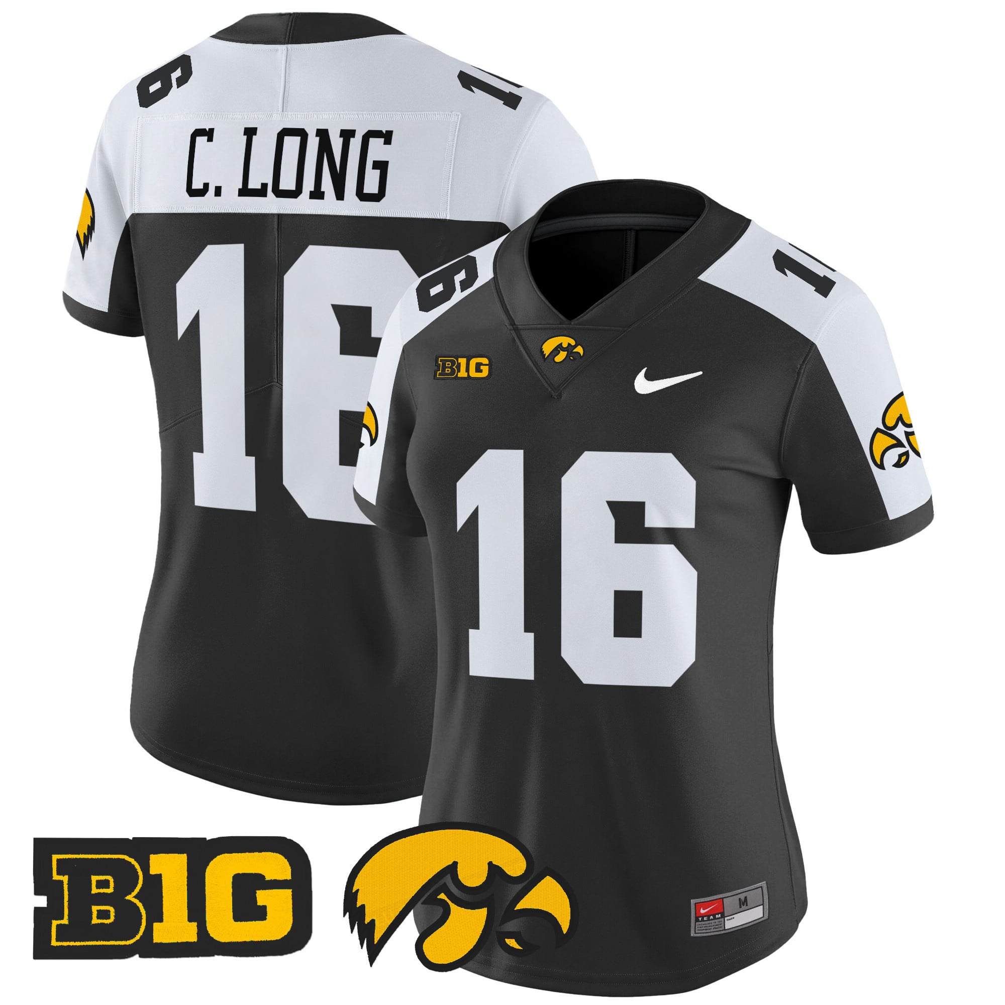 Women's Iowa Hawkeyes 2024 Vapor Limited Jersey - All Stitched