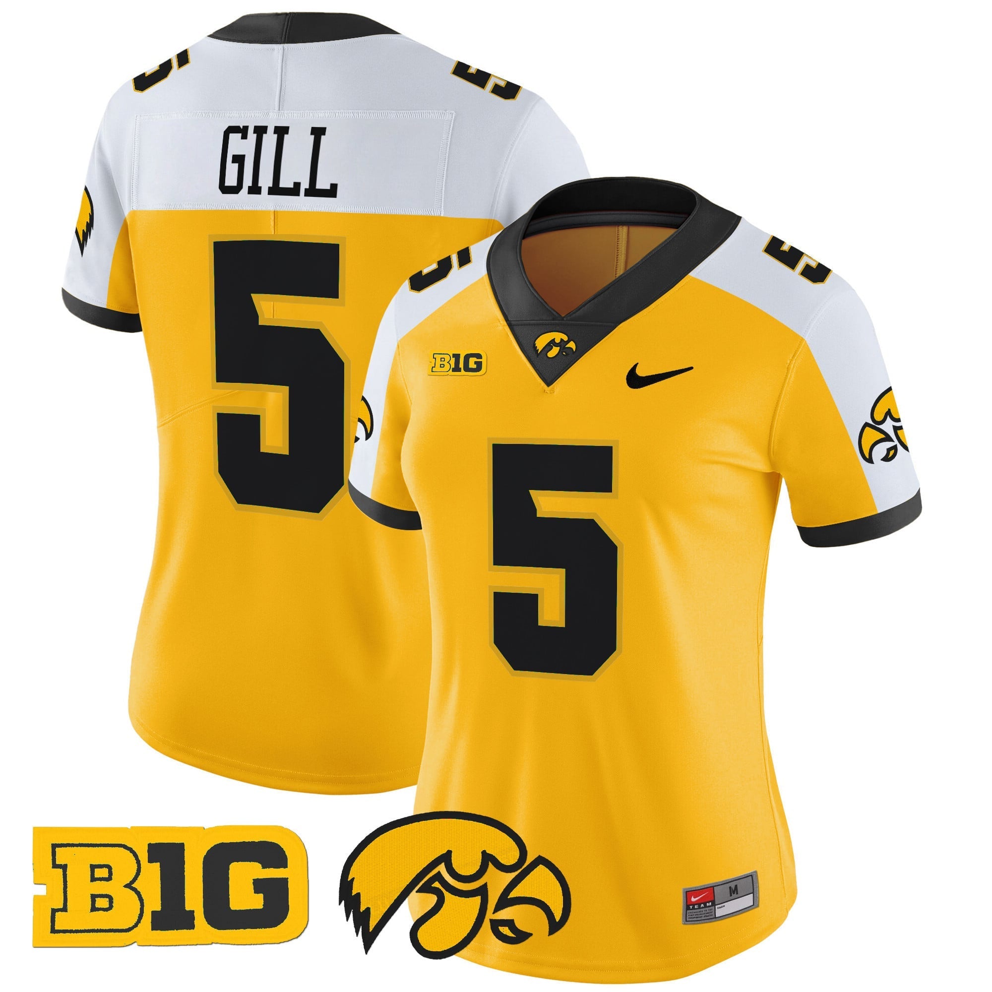 Women's Iowa Hawkeyes 2024 Vapor Limited Jersey - All Stitched