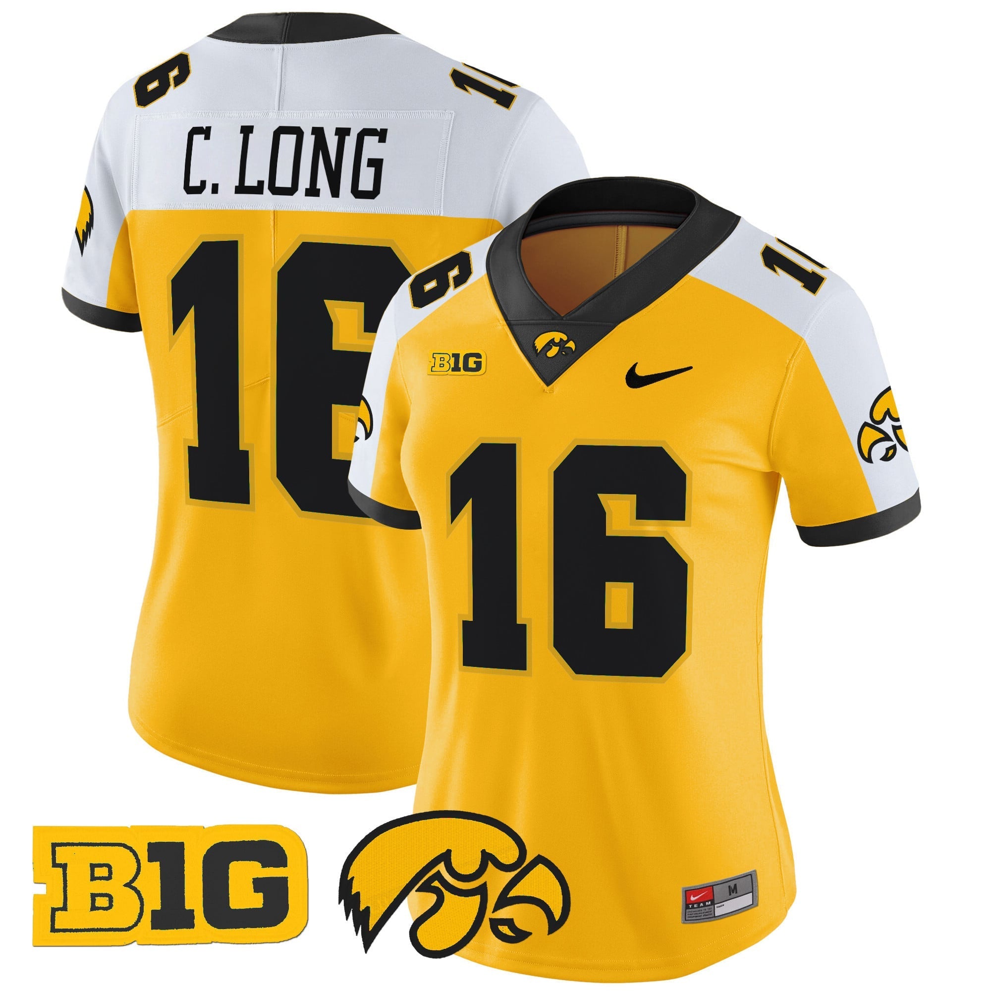 Women's Iowa Hawkeyes 2024 Vapor Limited Jersey - All Stitched