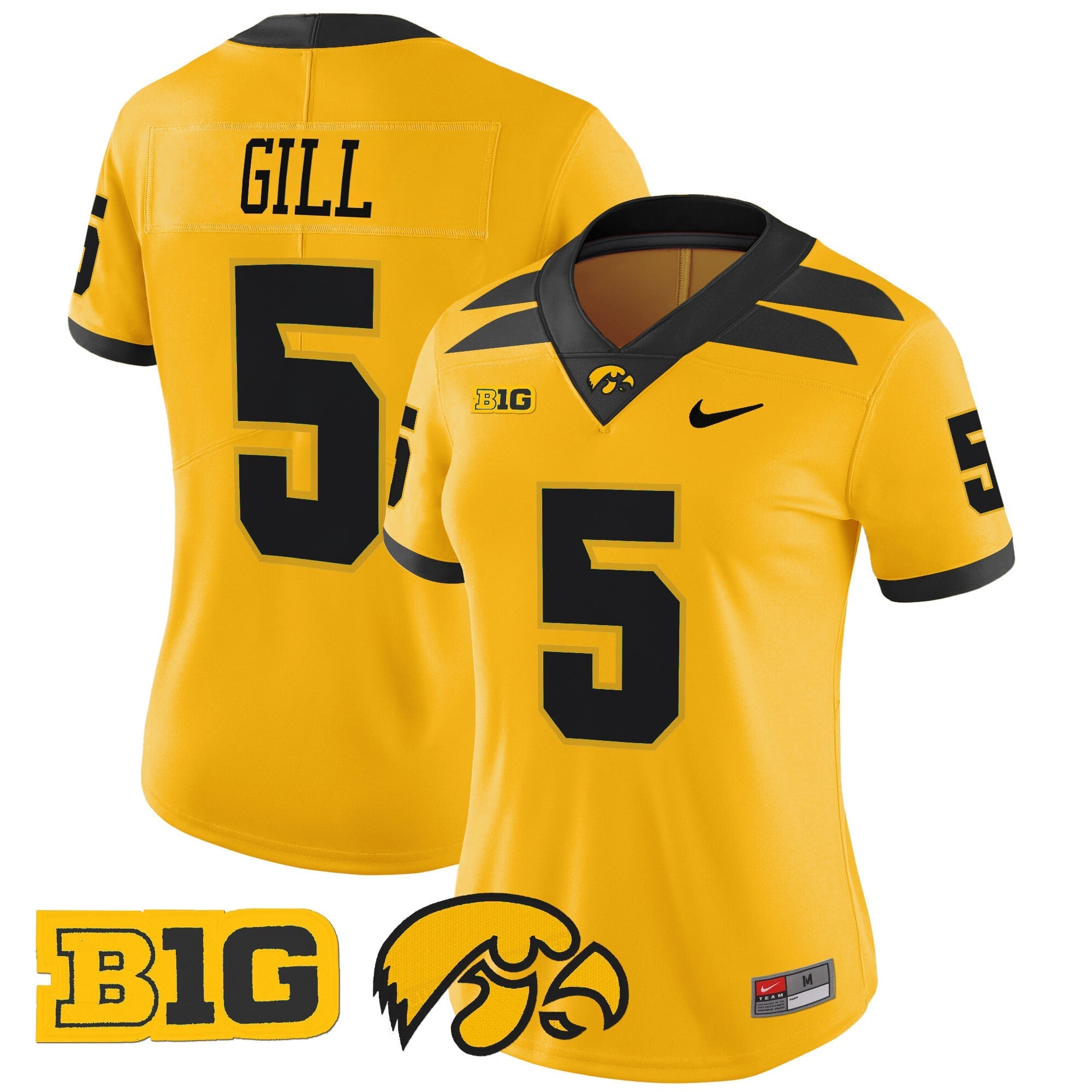 Women's Iowa Hawkeyes 2024 Vapor Limited Jersey - All Stitched