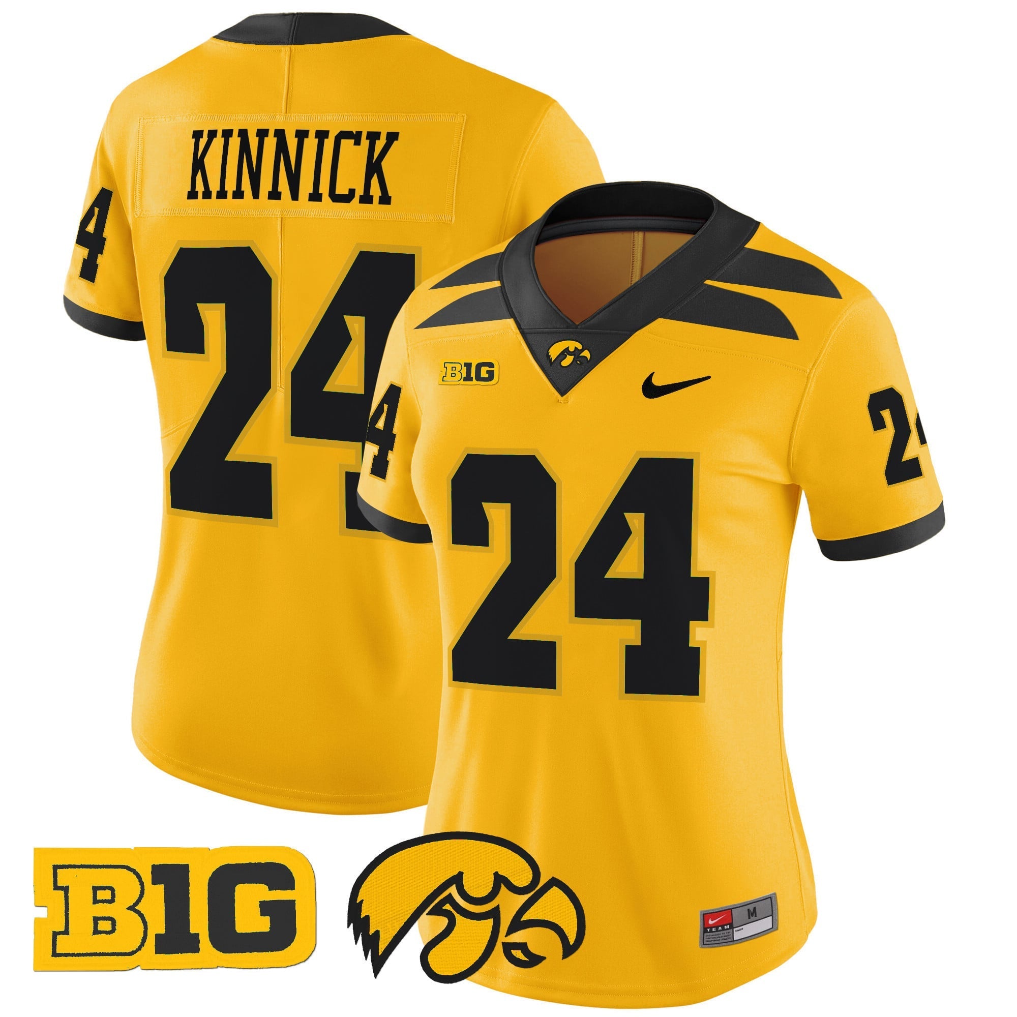 Women's Iowa Hawkeyes 2024 Vapor Limited Jersey - All Stitched