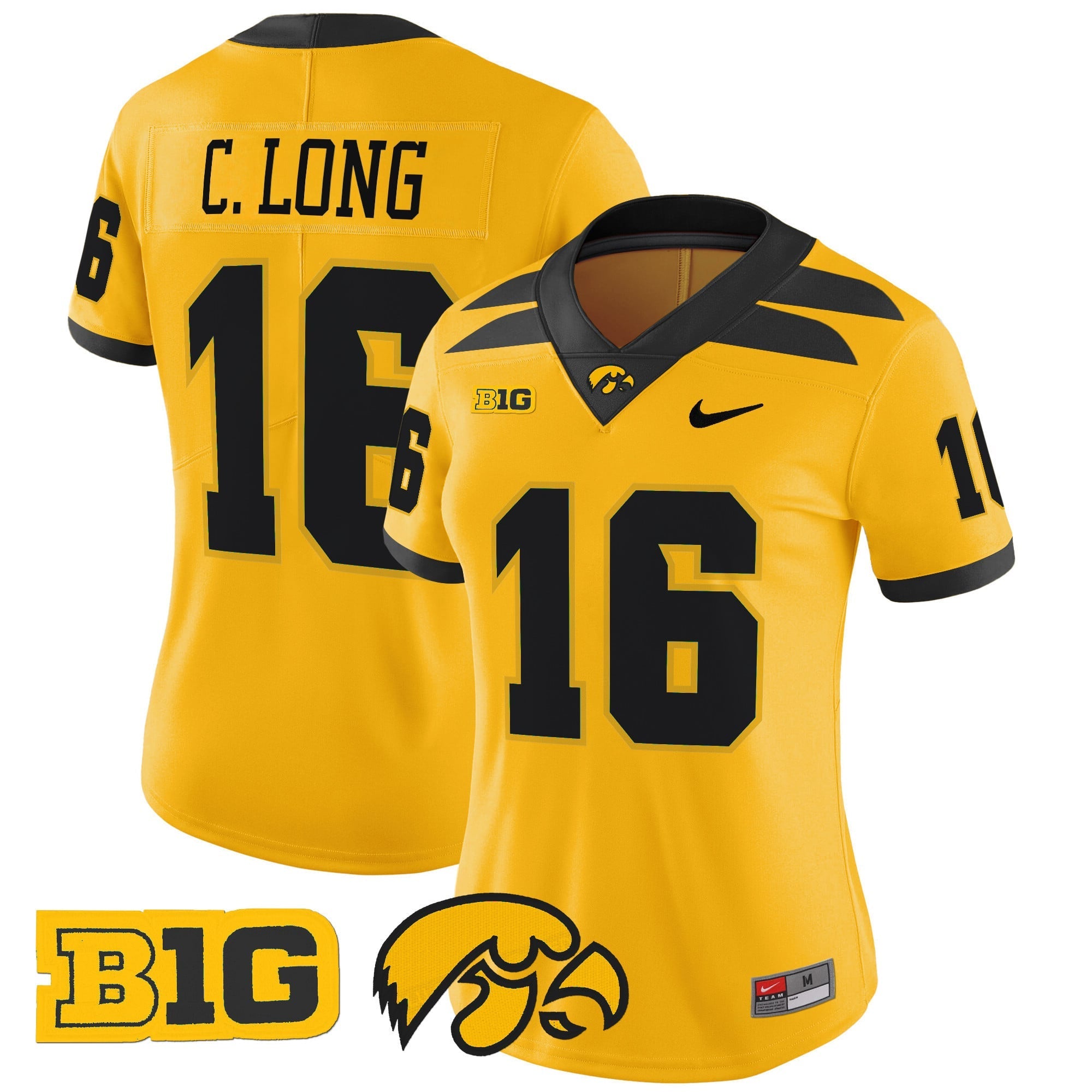 Women's Iowa Hawkeyes 2024 Vapor Limited Jersey - All Stitched