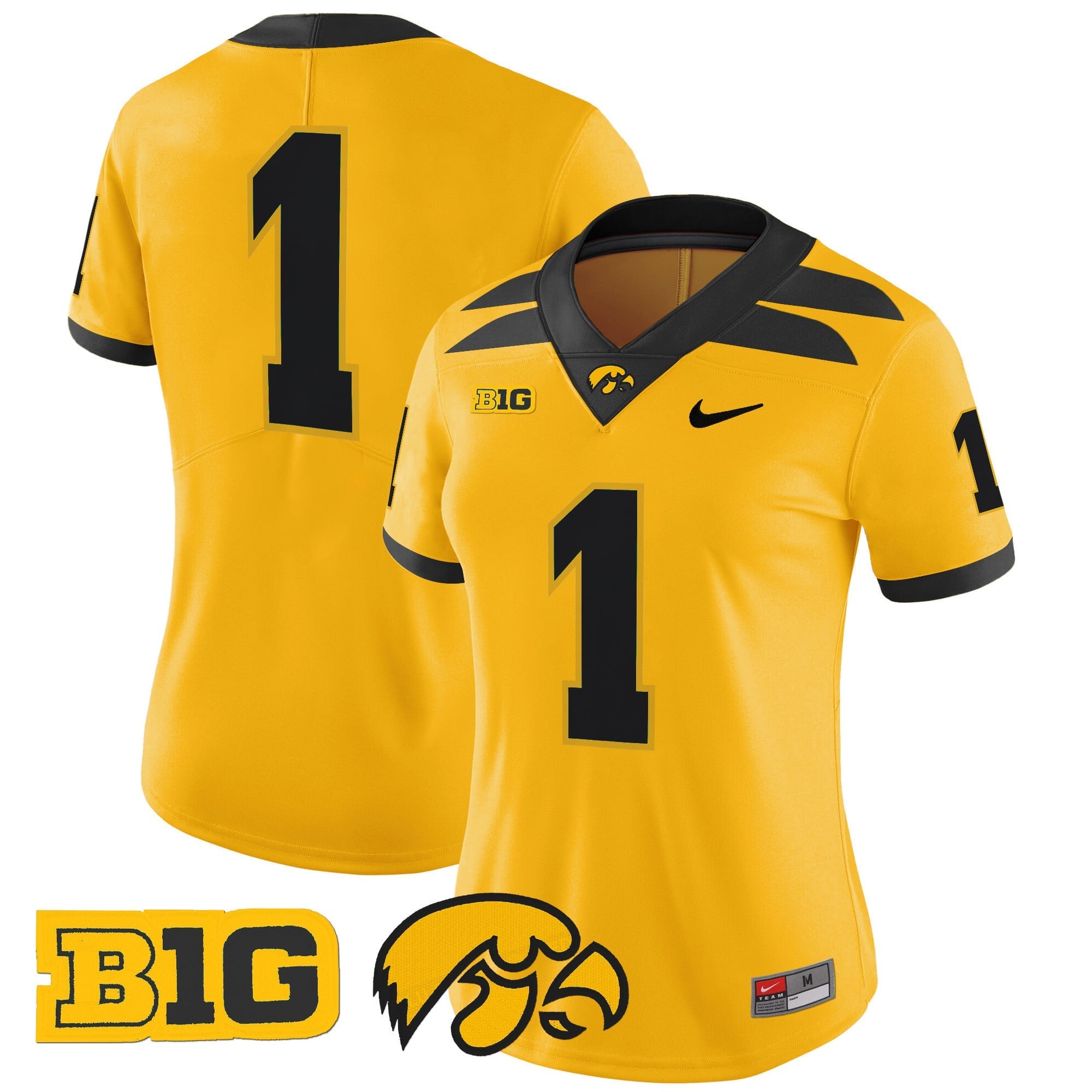 Women's Iowa Hawkeyes 2024 Vapor Limited Jersey - All Stitched