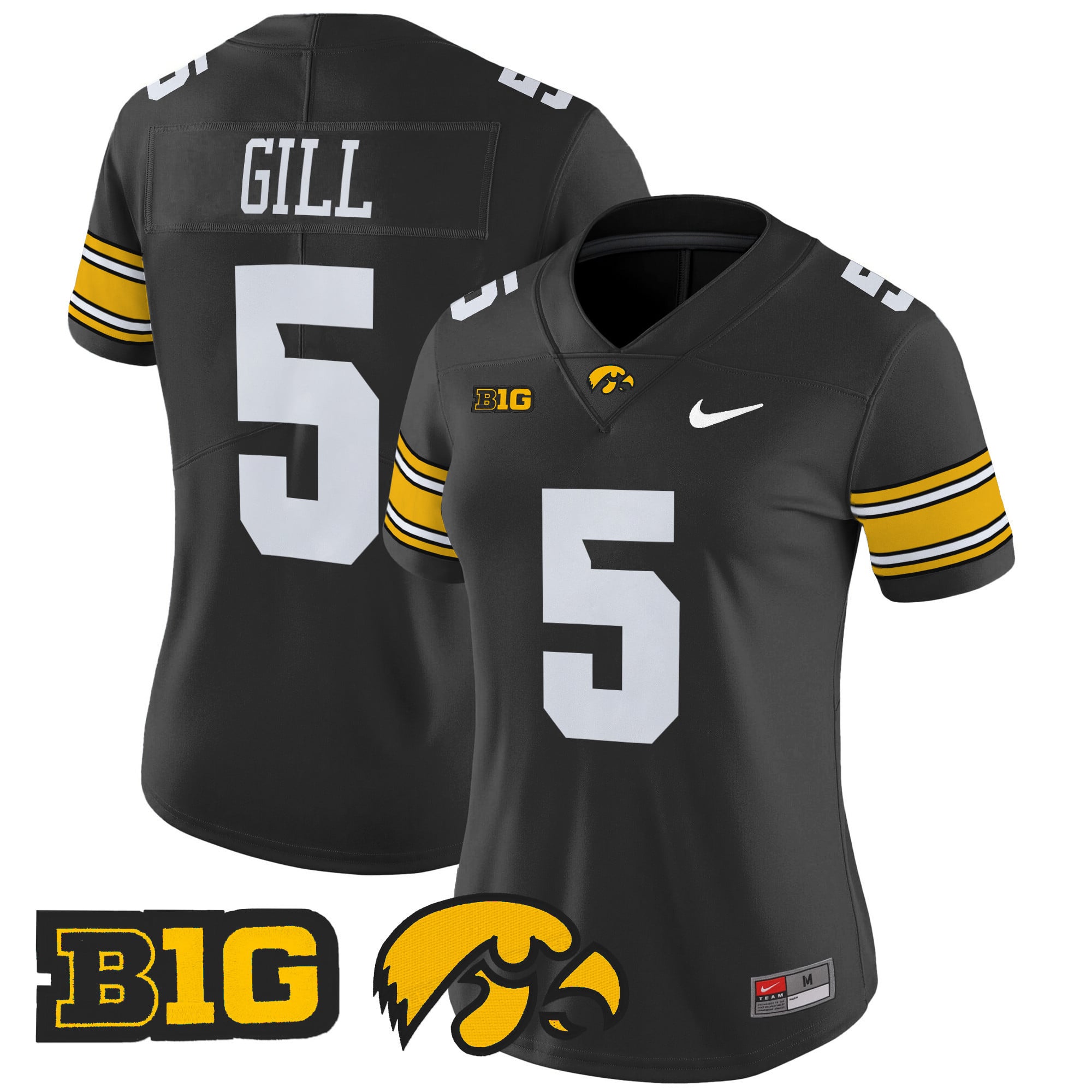 Women's Iowa Hawkeyes 2024 Vapor Limited Jersey - All Stitched