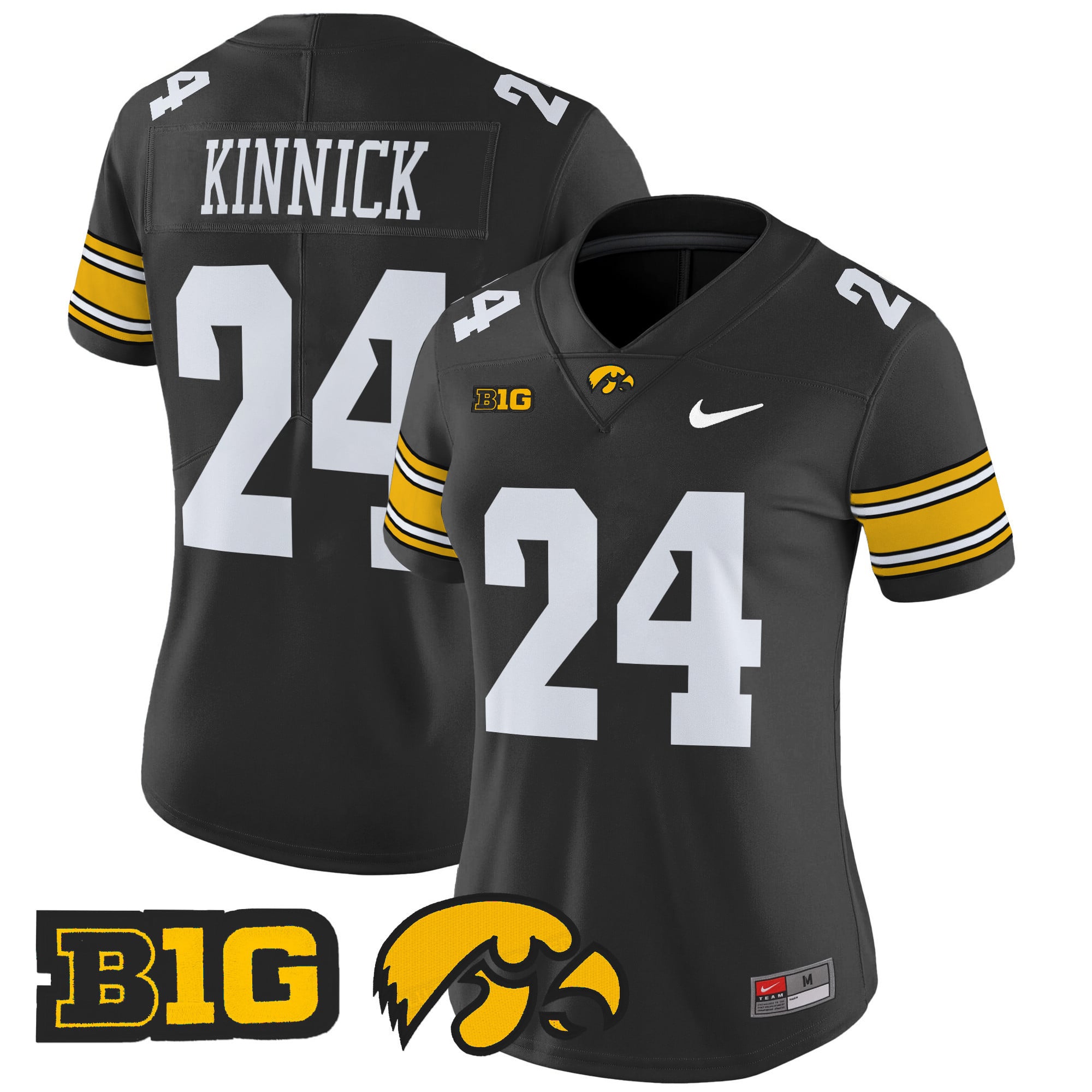 Women's Iowa Hawkeyes 2024 Vapor Limited Jersey - All Stitched