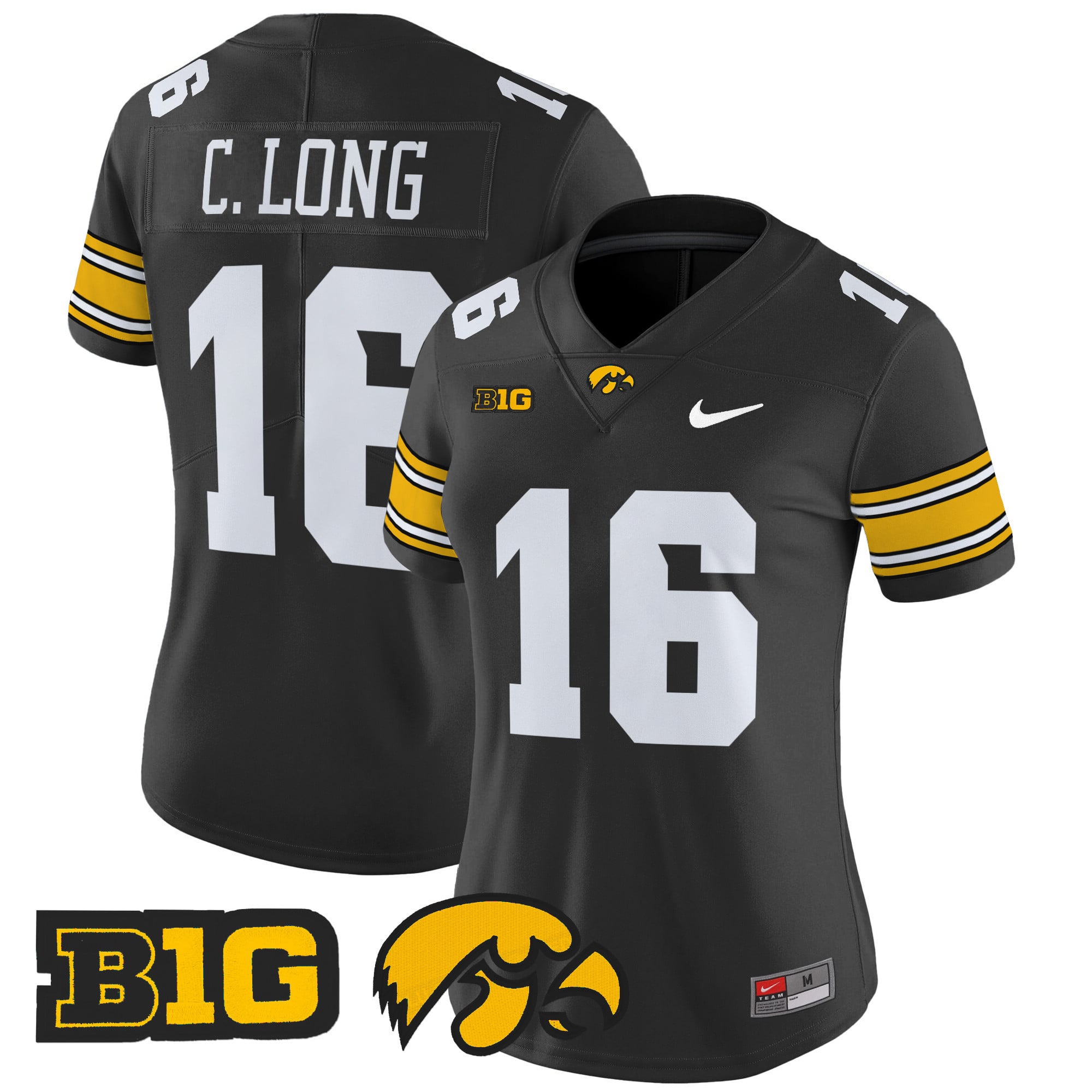 Women's Iowa Hawkeyes 2024 Vapor Limited Jersey - All Stitched