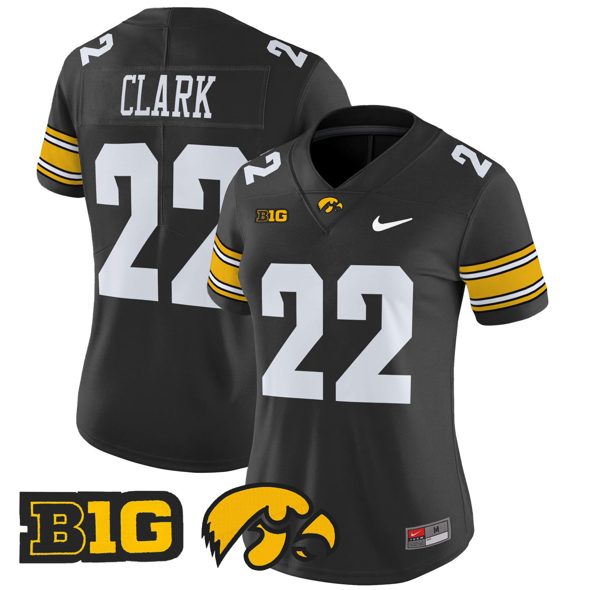 Women's Iowa Hawkeyes 2024 Vapor Limited Jersey - All Stitched