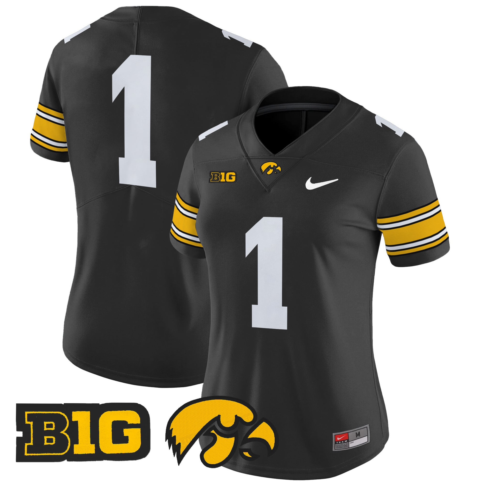 Women's Iowa Hawkeyes 2024 Vapor Limited Jersey - All Stitched