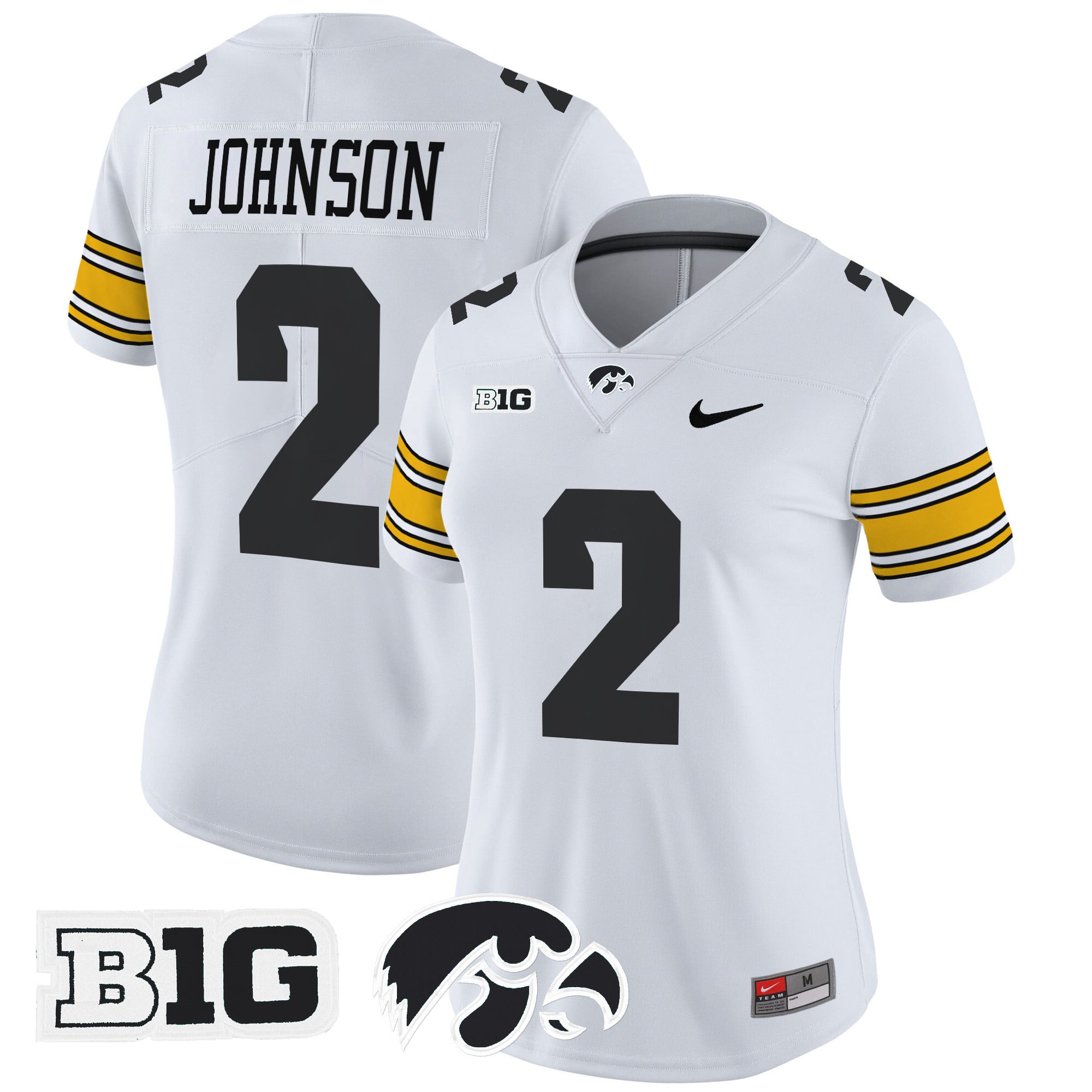 Women's Iowa Hawkeyes 2024 Vapor Limited Jersey - All Stitched