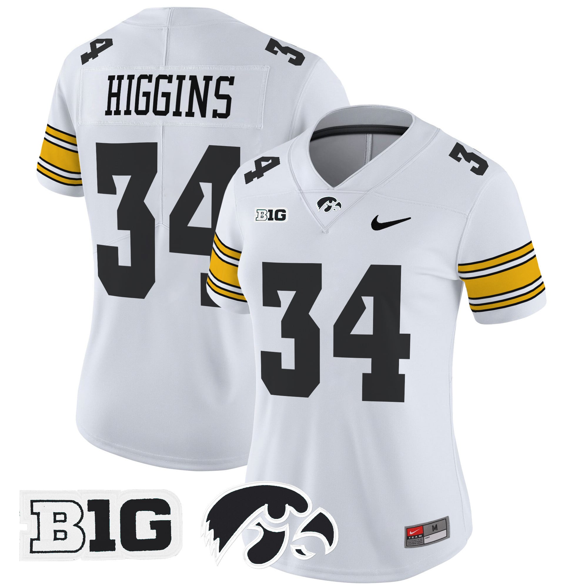 Women's Iowa Hawkeyes 2024 Vapor Limited Jersey - All Stitched