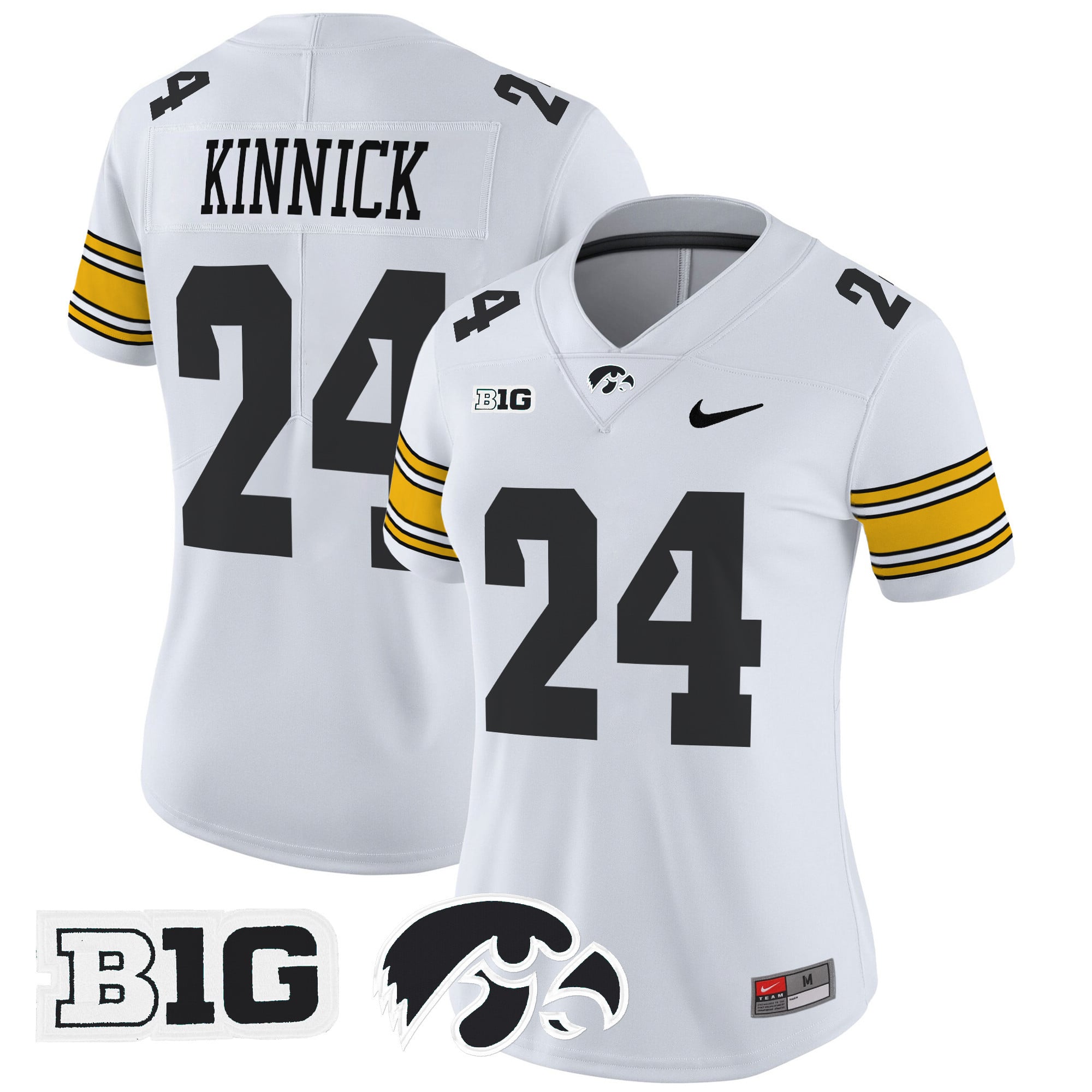 Women's Iowa Hawkeyes 2024 Vapor Limited Jersey - All Stitched