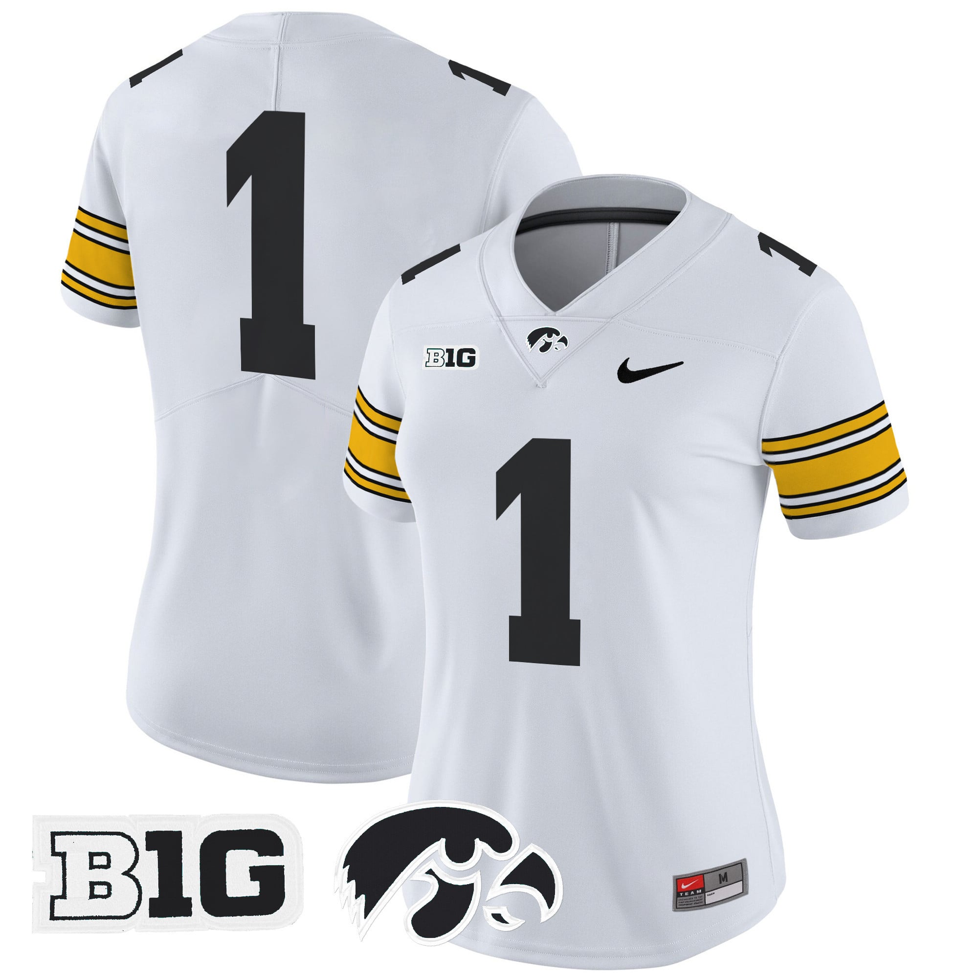 Women's Iowa Hawkeyes 2024 Vapor Limited Jersey - All Stitched