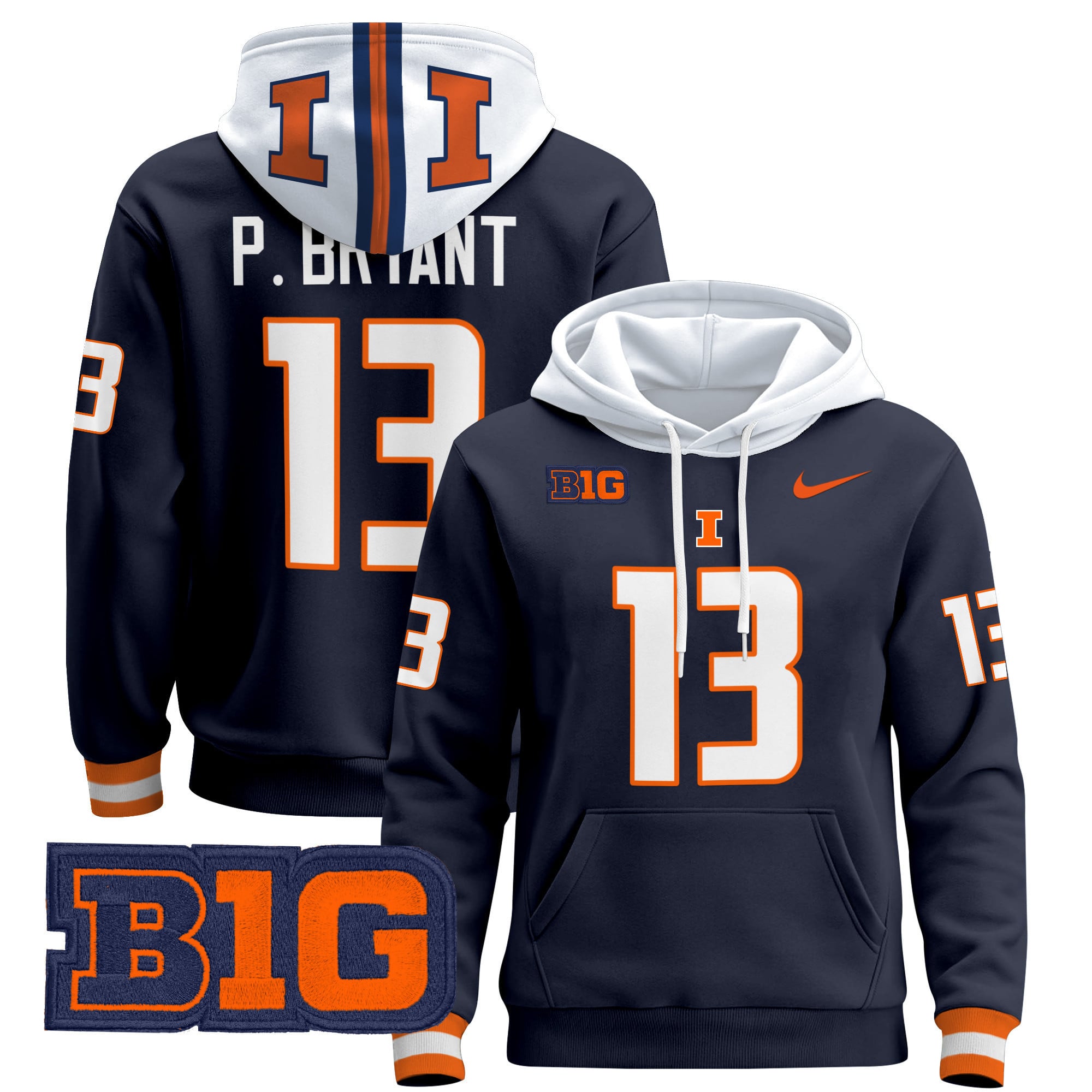 Unisex Illinois Fighting Illini 2024 Pullover Hoodie