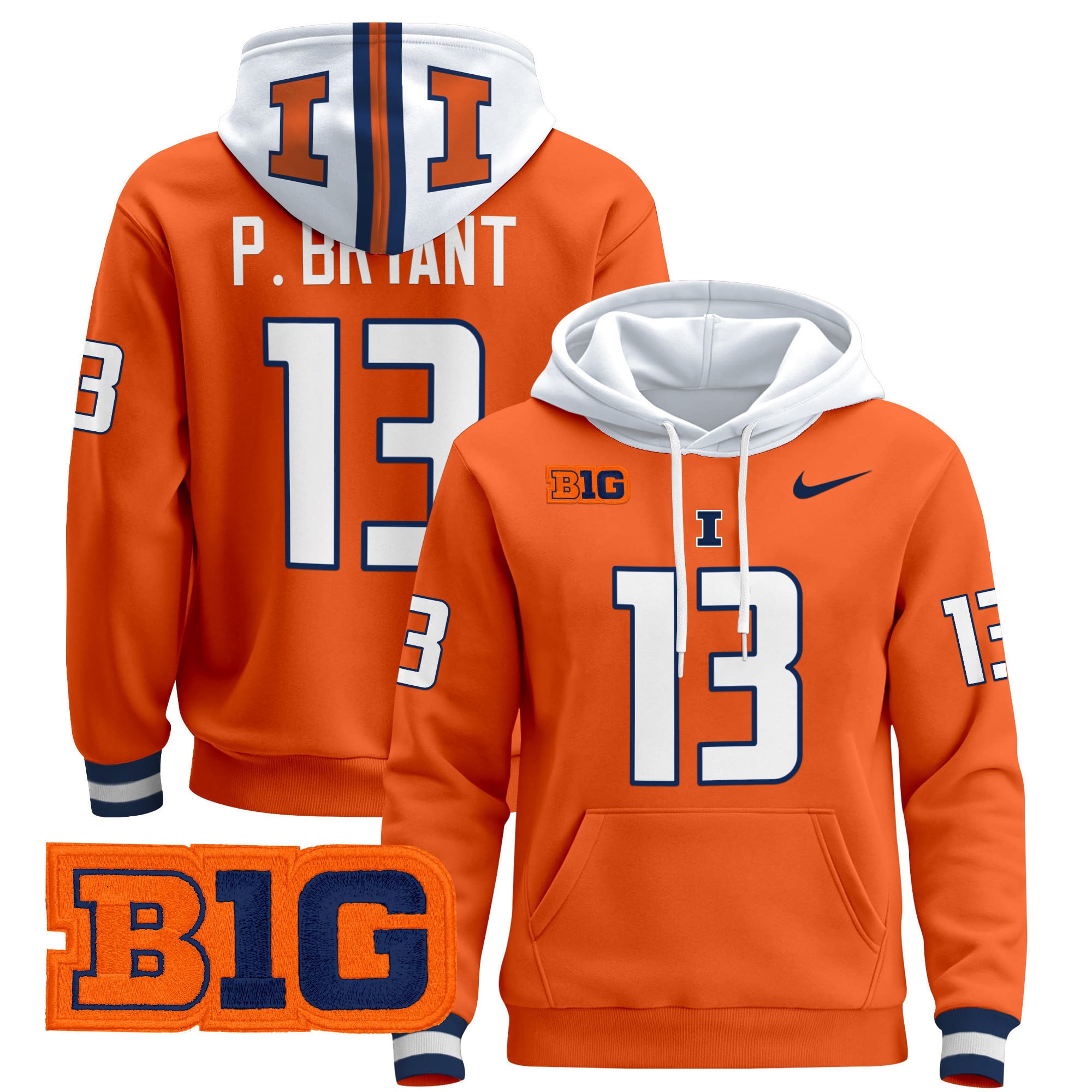 Unisex Illinois Fighting Illini 2024 Pullover Hoodie