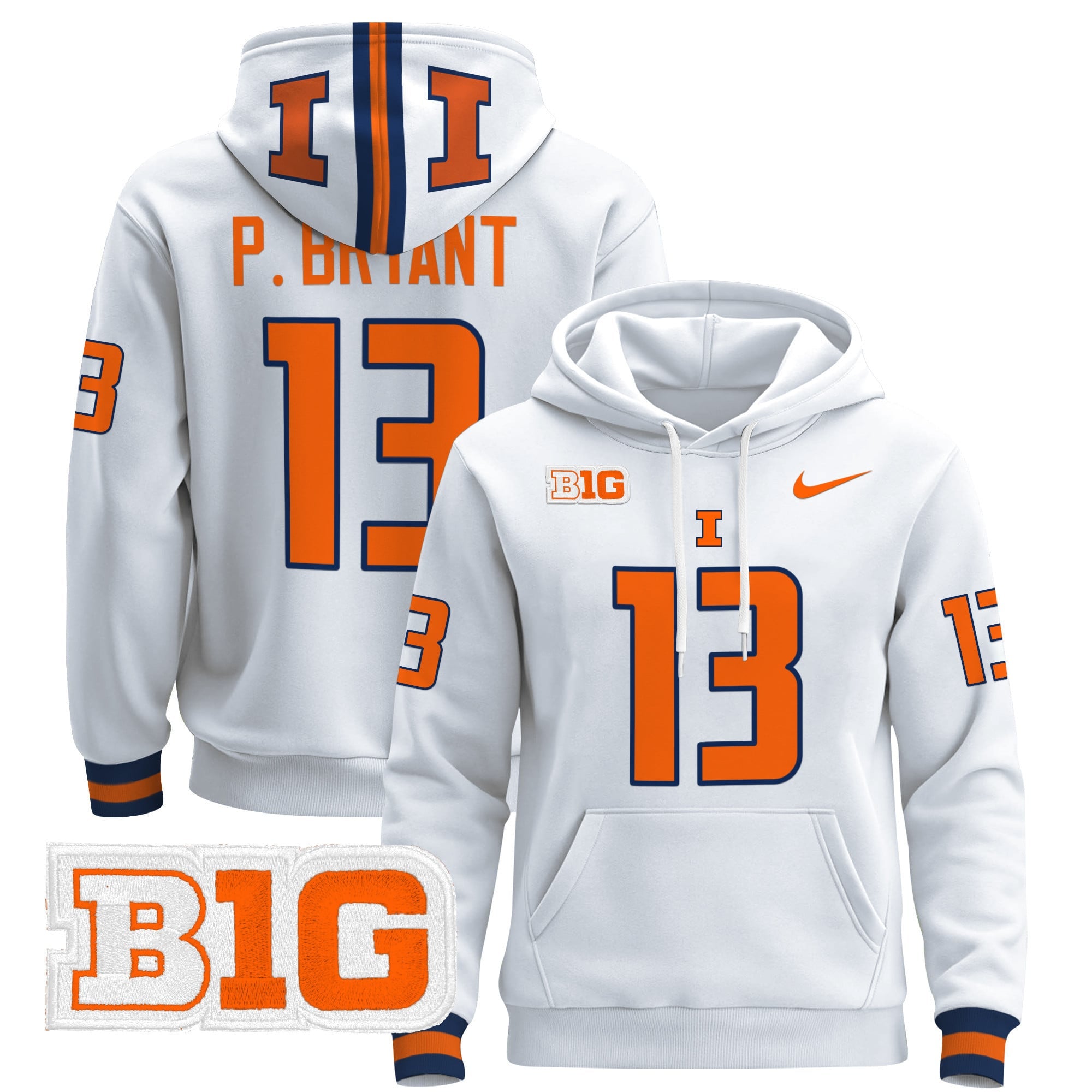Unisex Illinois Fighting Illini 2024 Pullover Hoodie