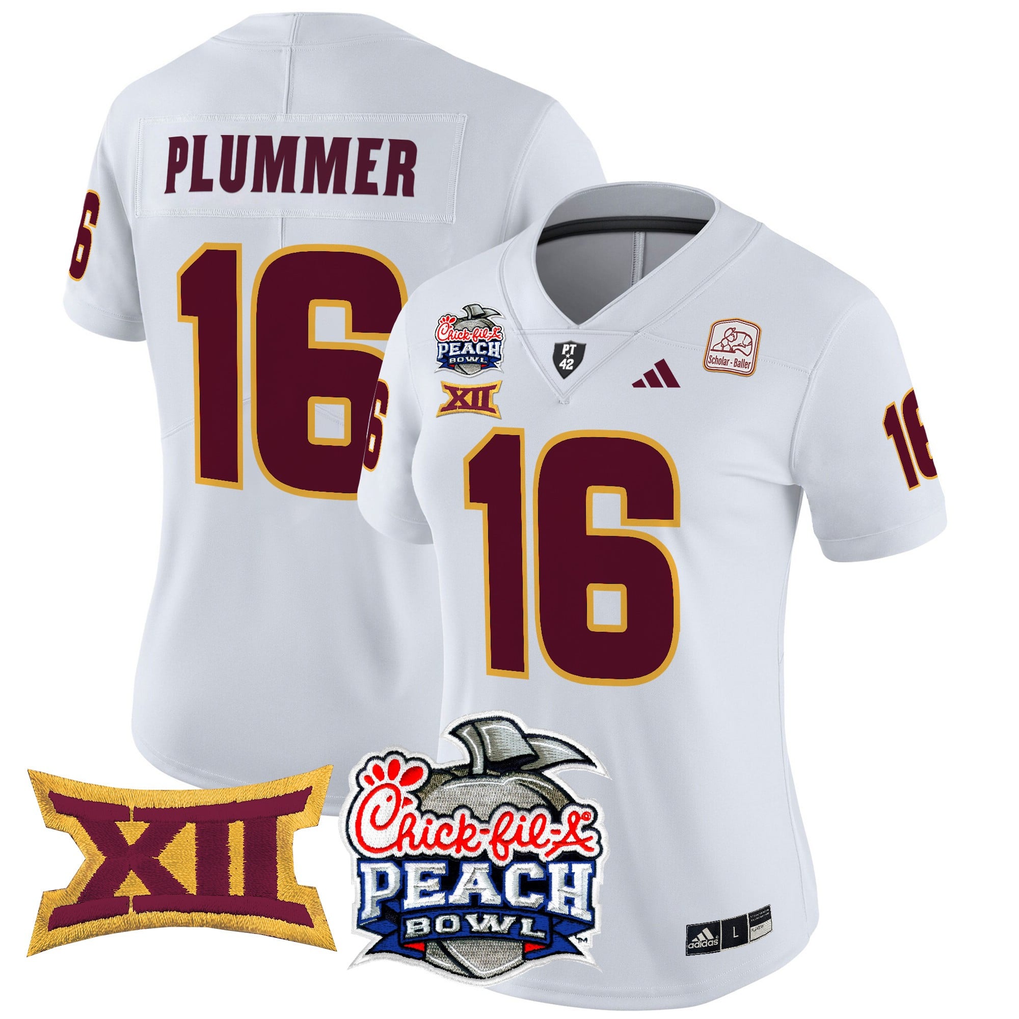 Women's Arizona State Sun Devils 2025 Peach Bowl Vapor Limited Jersey - All Stitched