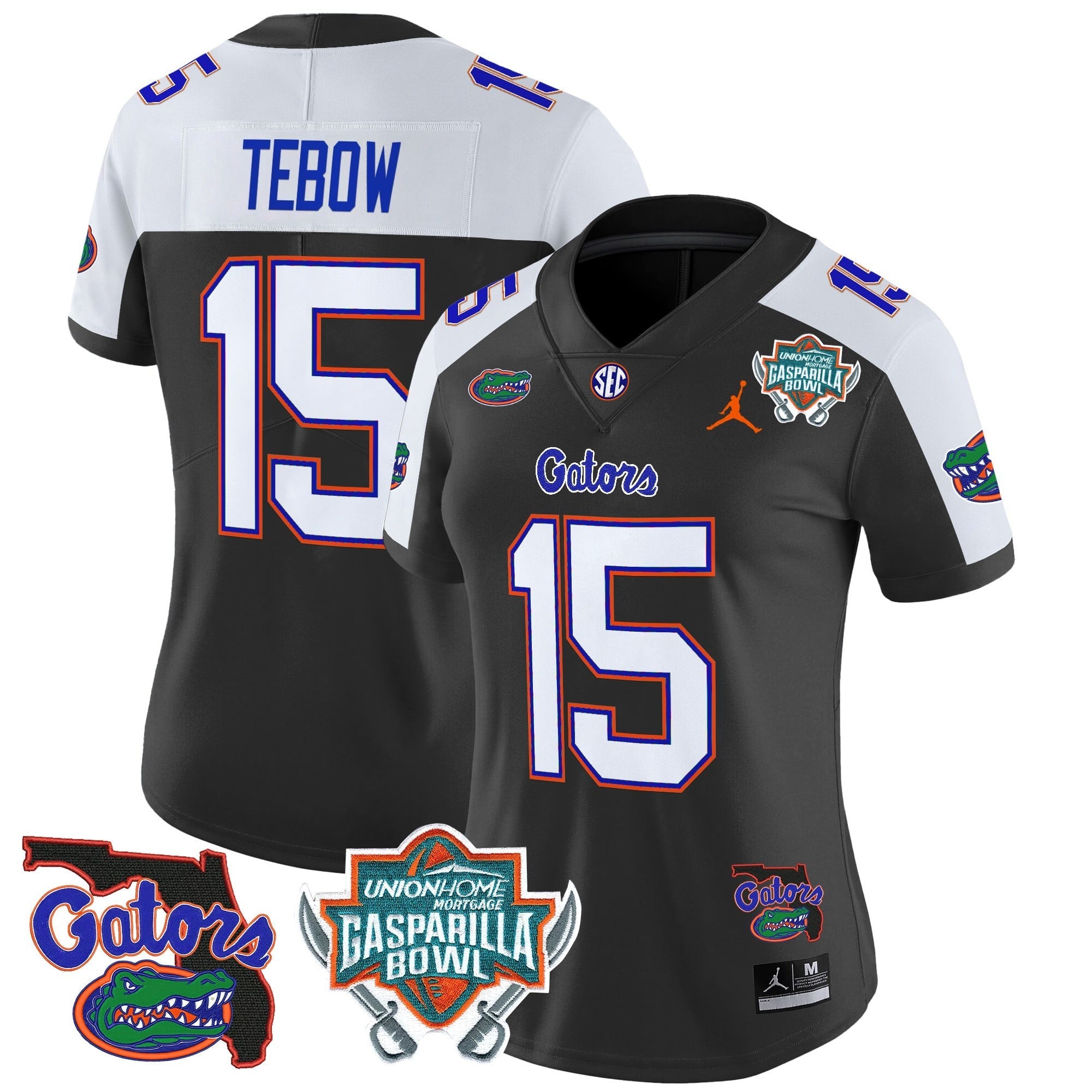 Women's Florida Gators 2025 Gasparilla Bowl Patch Vapor Limited Jersey - All Stitched