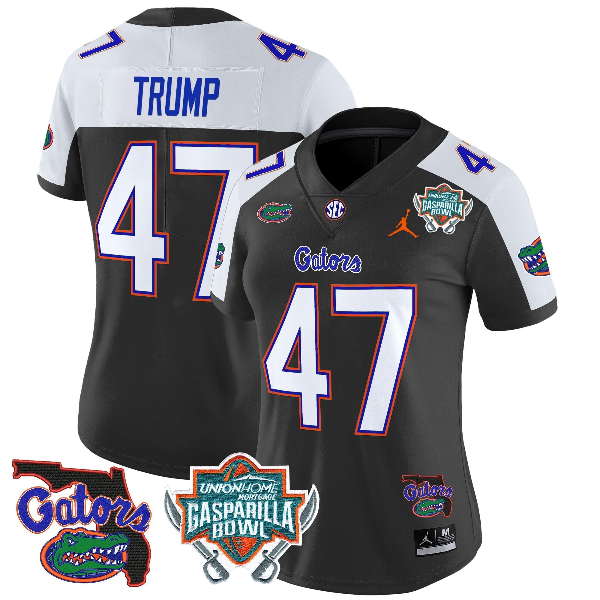 Women's Florida Gators 2025 Gasparilla Bowl Patch Vapor Limited Jersey - All Stitched