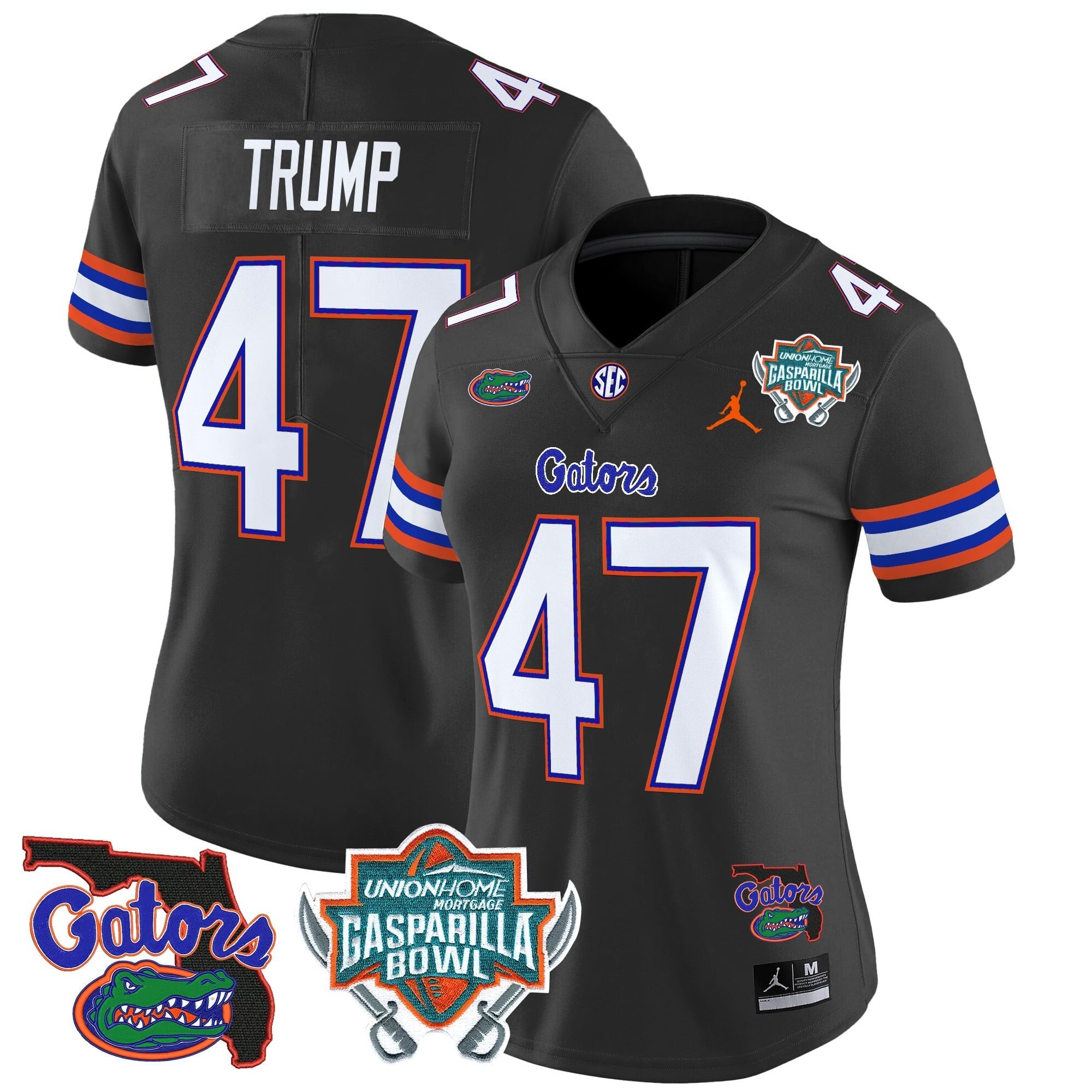 Women's Florida Gators 2025 Gasparilla Bowl Patch Vapor Limited Jersey - All Stitched