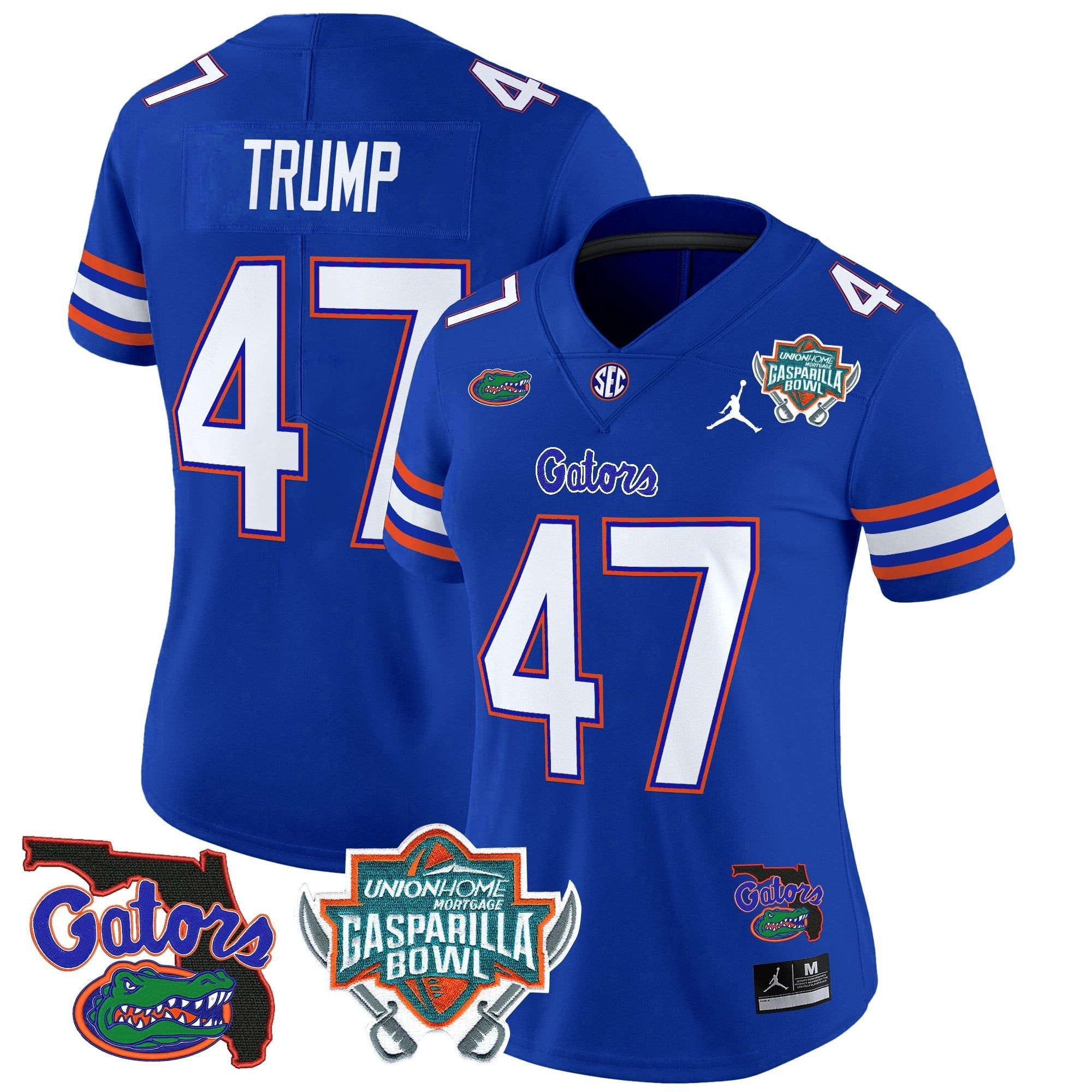 Women's Florida Gators 2025 Gasparilla Bowl Patch Vapor Limited Jersey - All Stitched