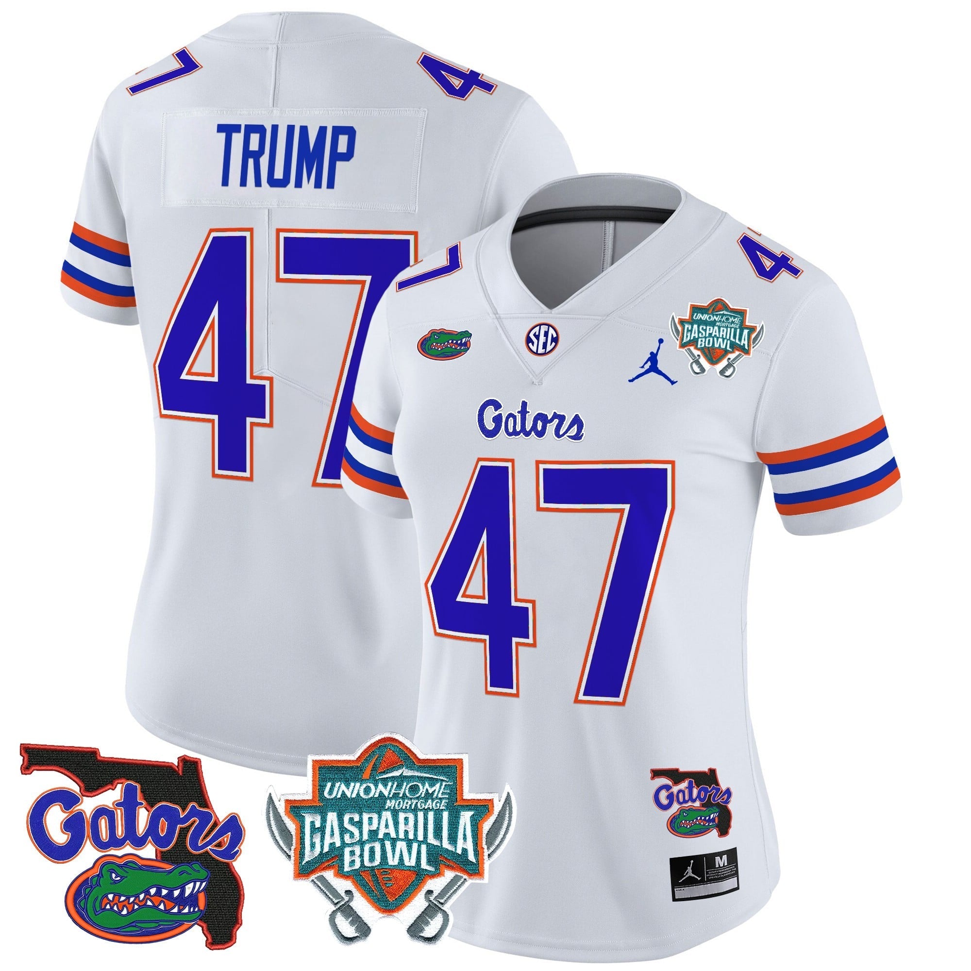 Women's Florida Gators 2025 Gasparilla Bowl Patch Vapor Limited Jersey - All Stitched