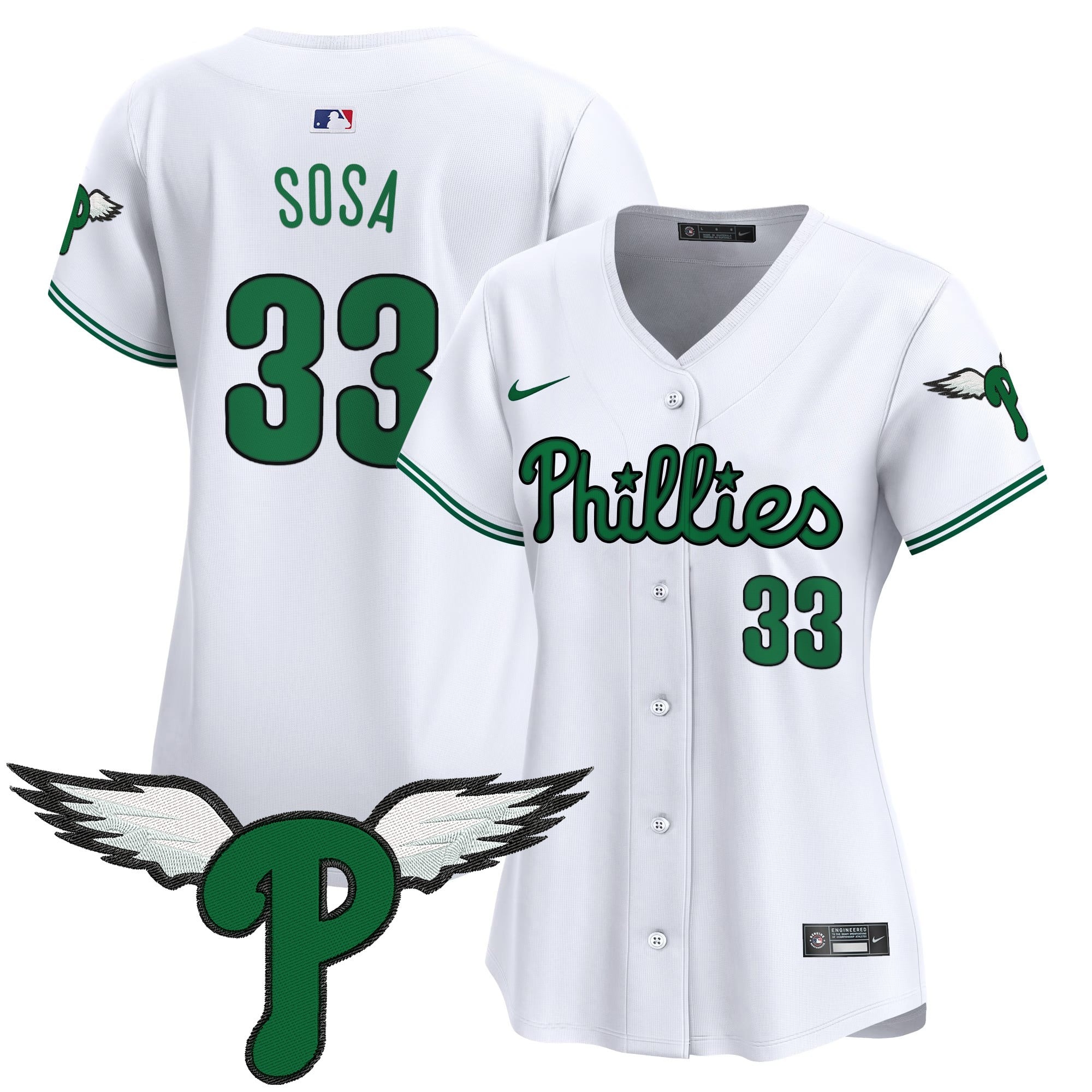 Women's Philadelphia Phillies 2025 Vapor Premier Limited Jersey - All Stitched